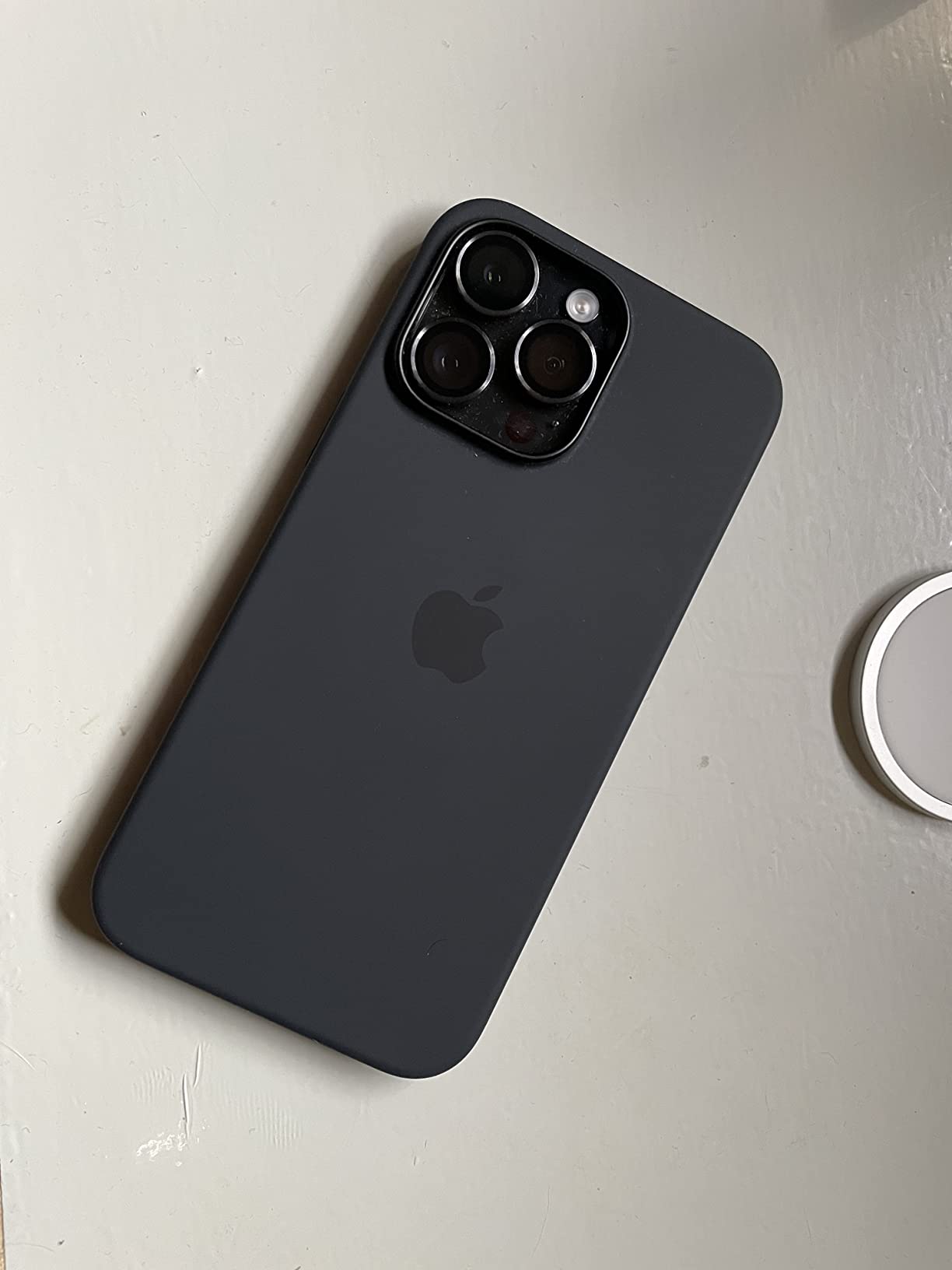 Apple iPhone 14 Pro Max Silikon Hülle mit MagSafe Himmel