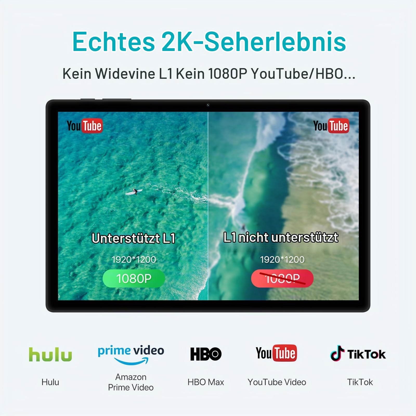 UMIDIGI A13 Tab 10.5 Zoll Tablet 8+128GB 2K mit SIM