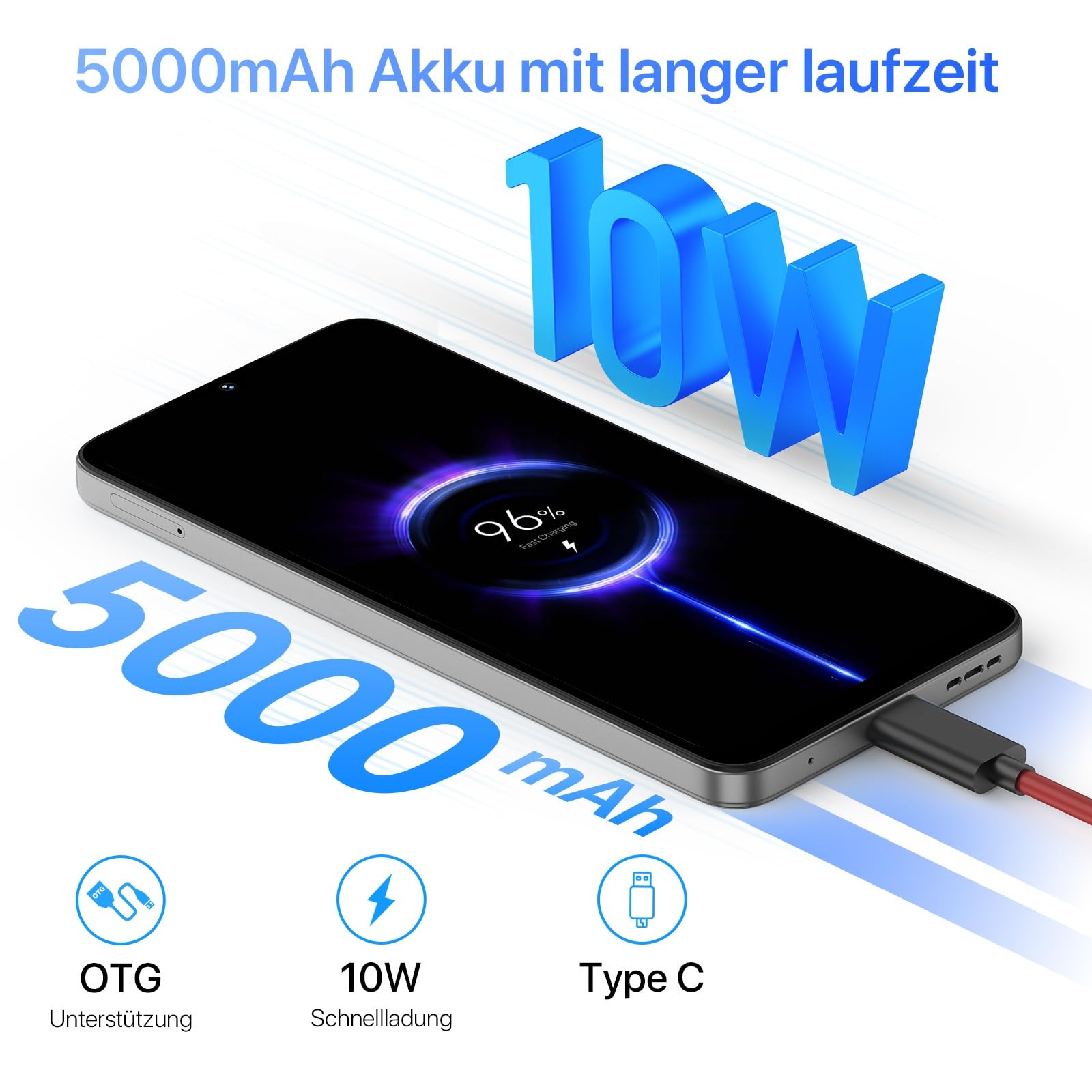 UMIDIGI G5 Smartphone 6,6 Zoll 16GB RAM 128GB 50MP