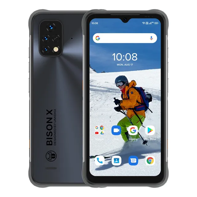 Umidigi BISON X10S Outdoor Smartphone 4GB 32GB Grau