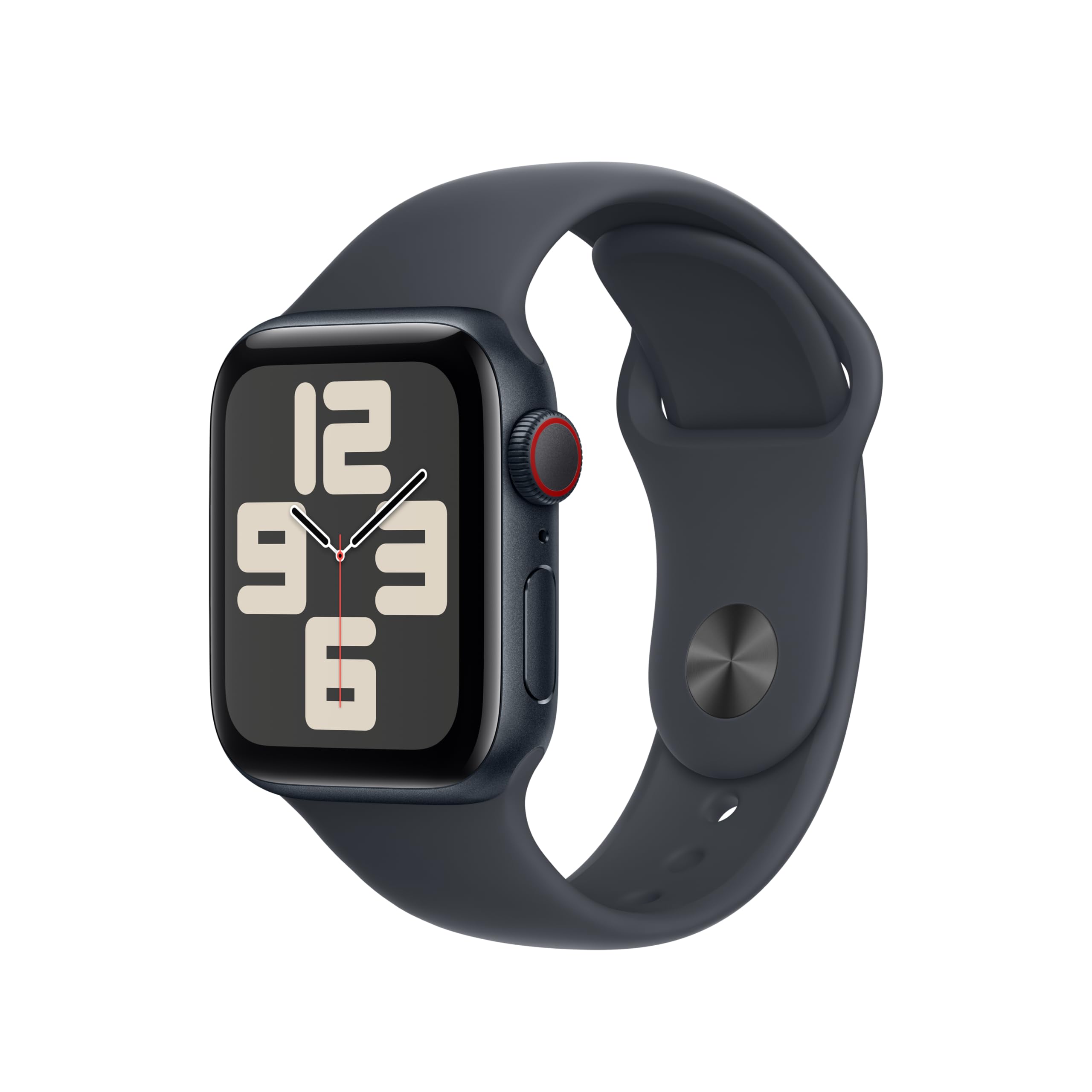 Apple Watch Sportarmband 40 mm Armband Schwarz M/L Fluorelastomer