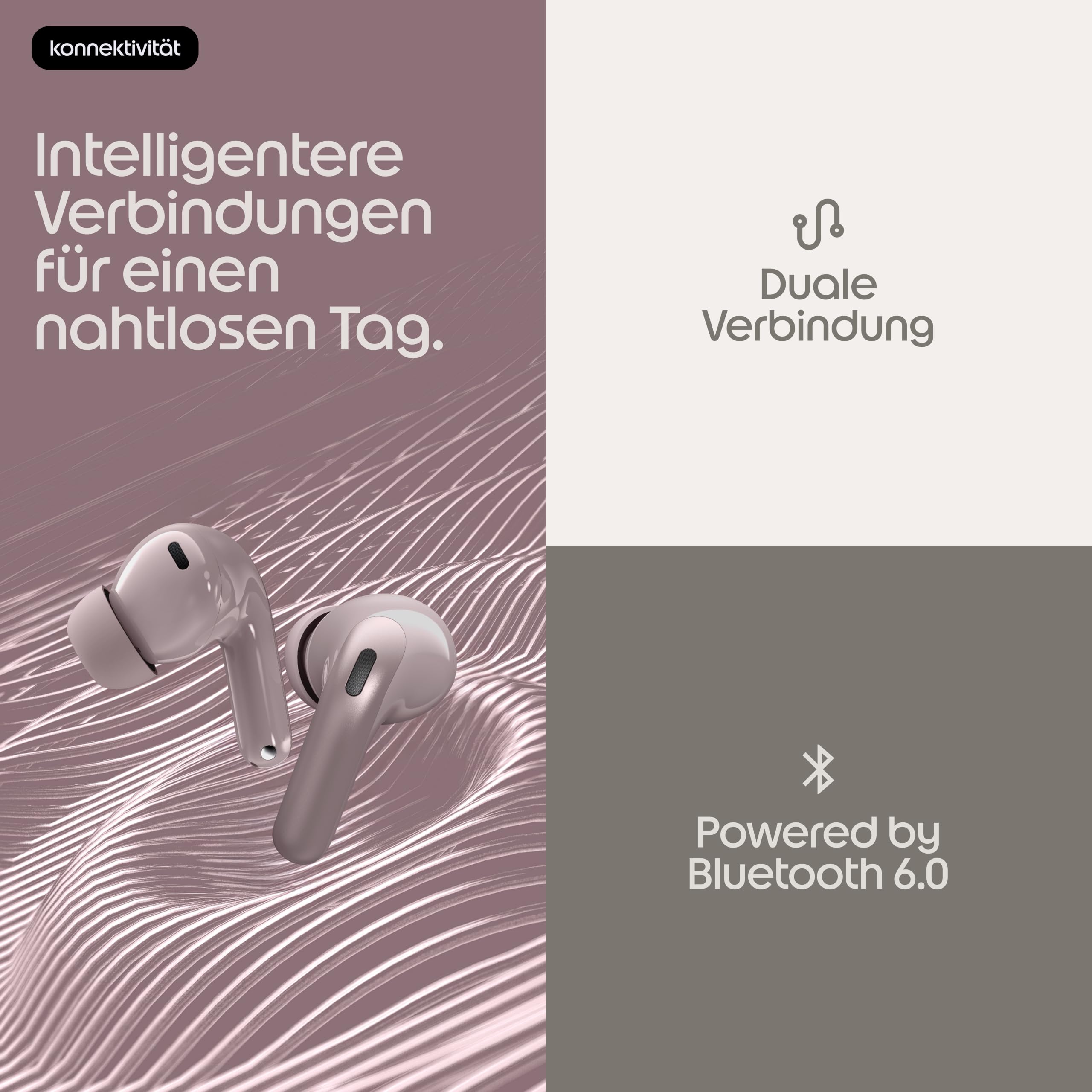 Motorola Moto Buds 2 Kopfhörer Violet Ice ANC