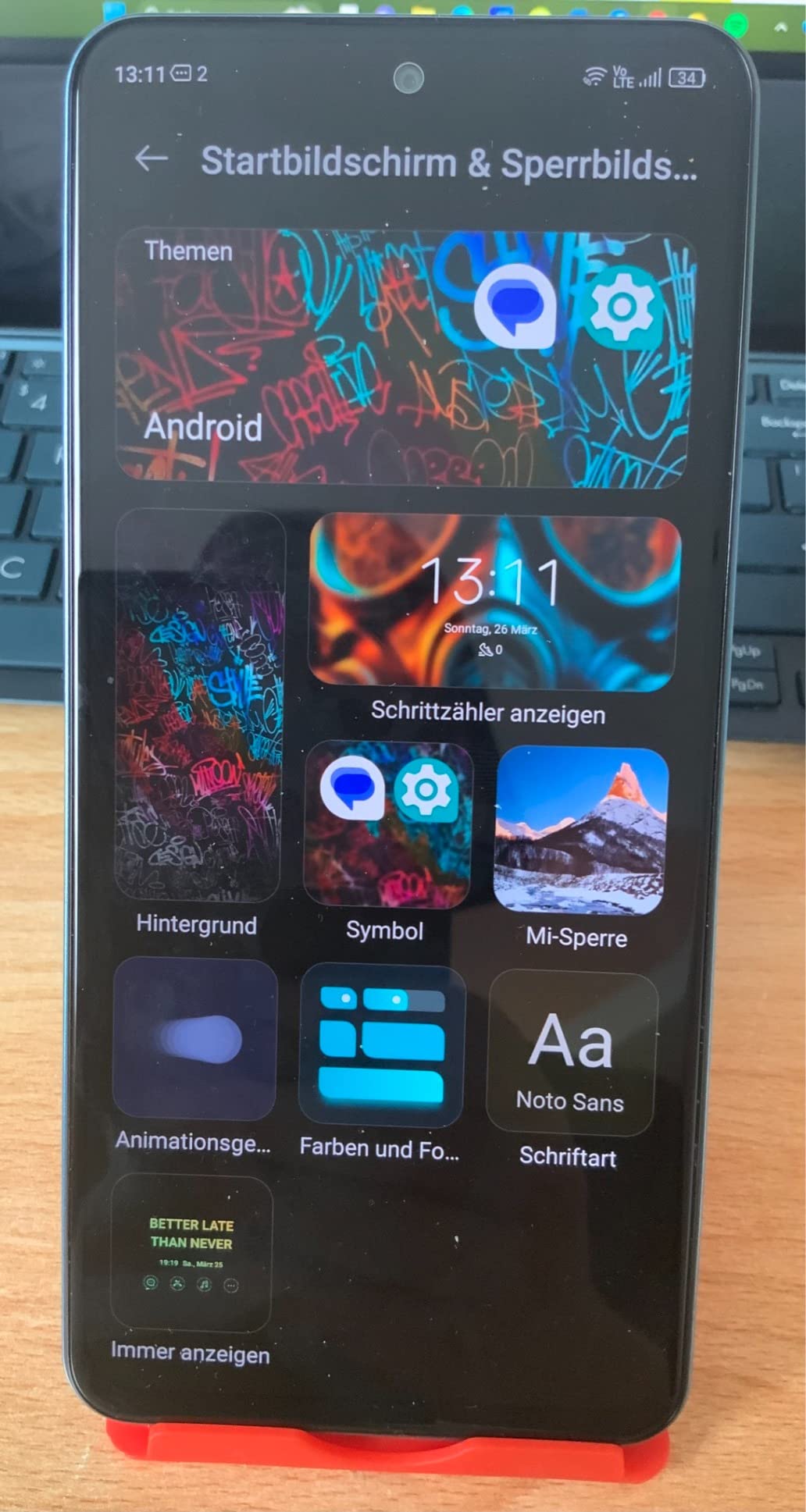ZTE Blade V40 S Smartphone 128GB Schwarz 50MP