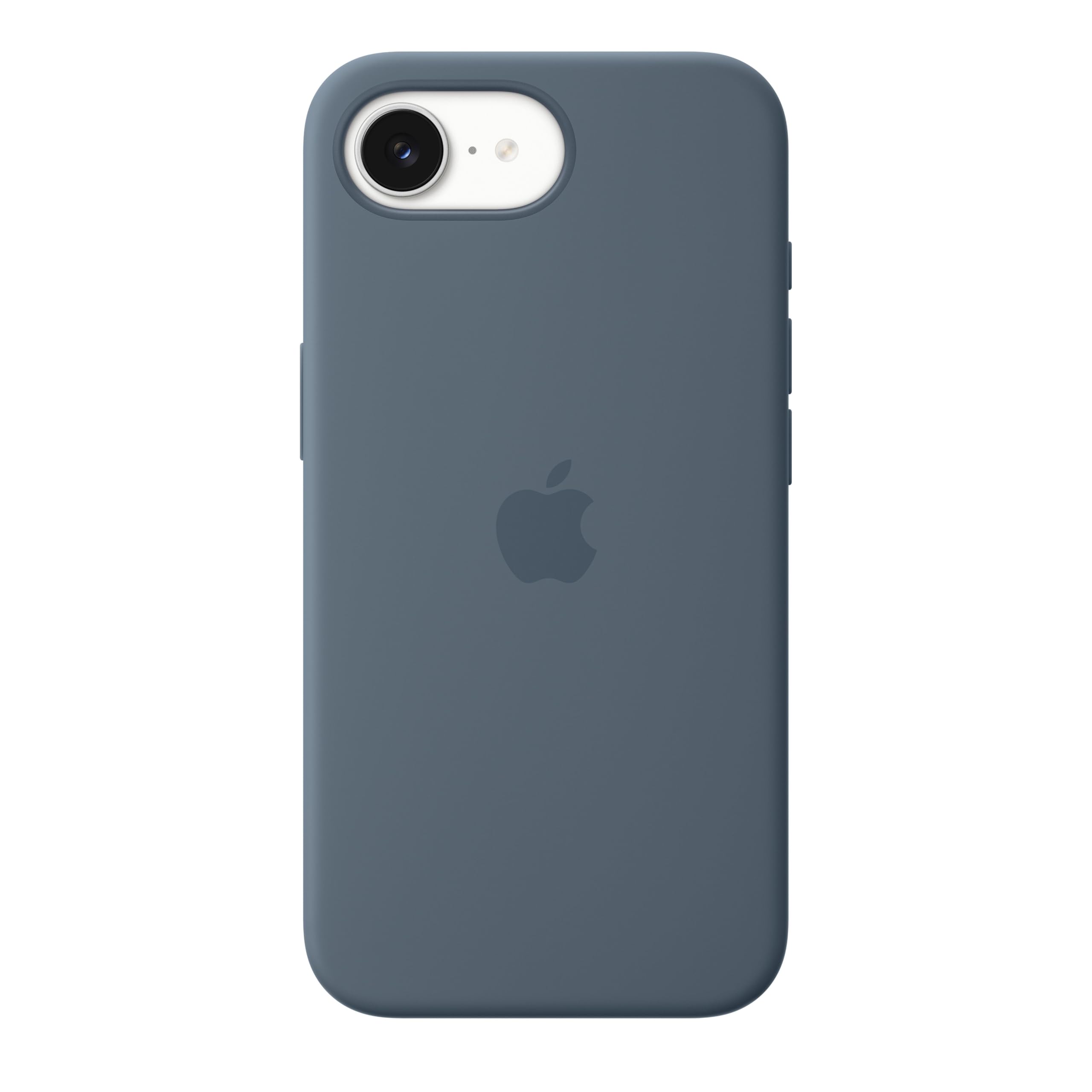 Apple iPhone 17e Silikon Case Hülle Maritimblau MagSafe