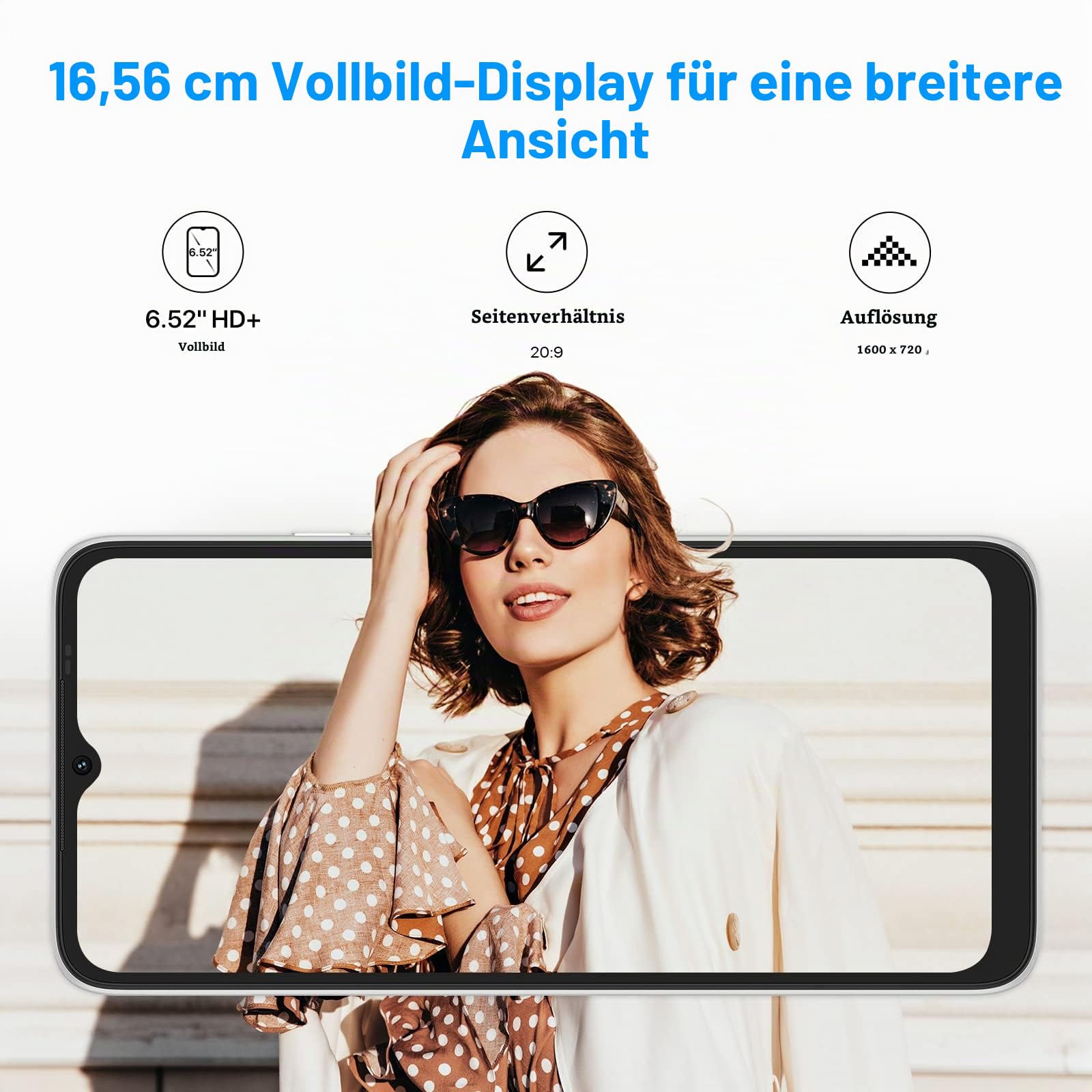 UMIDIGI C1 Max Smartphone 128GB Schwarz 50MP 5150mAh