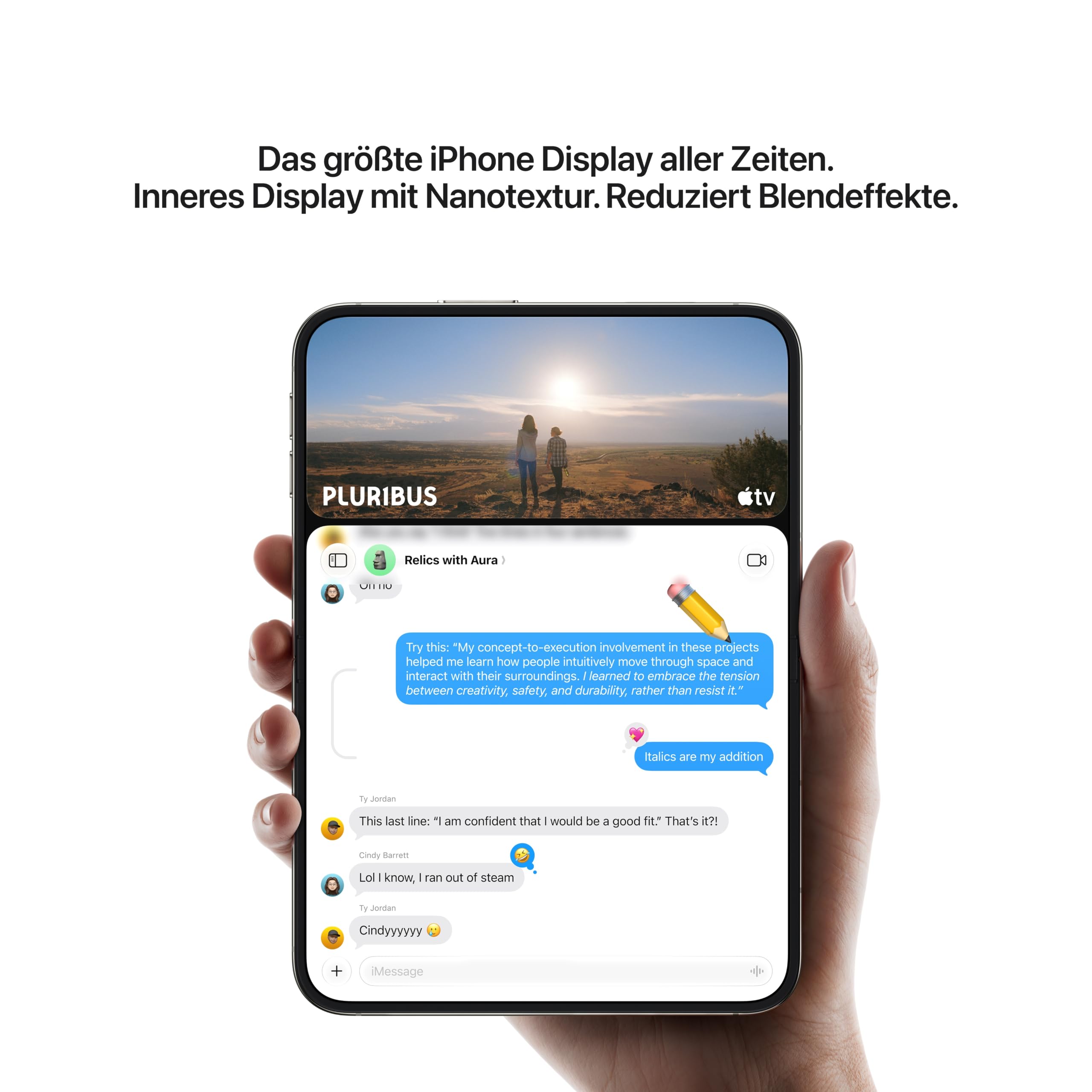 Apple iPhone Duo 512GB Nachthimmel Smartphone faltbar
