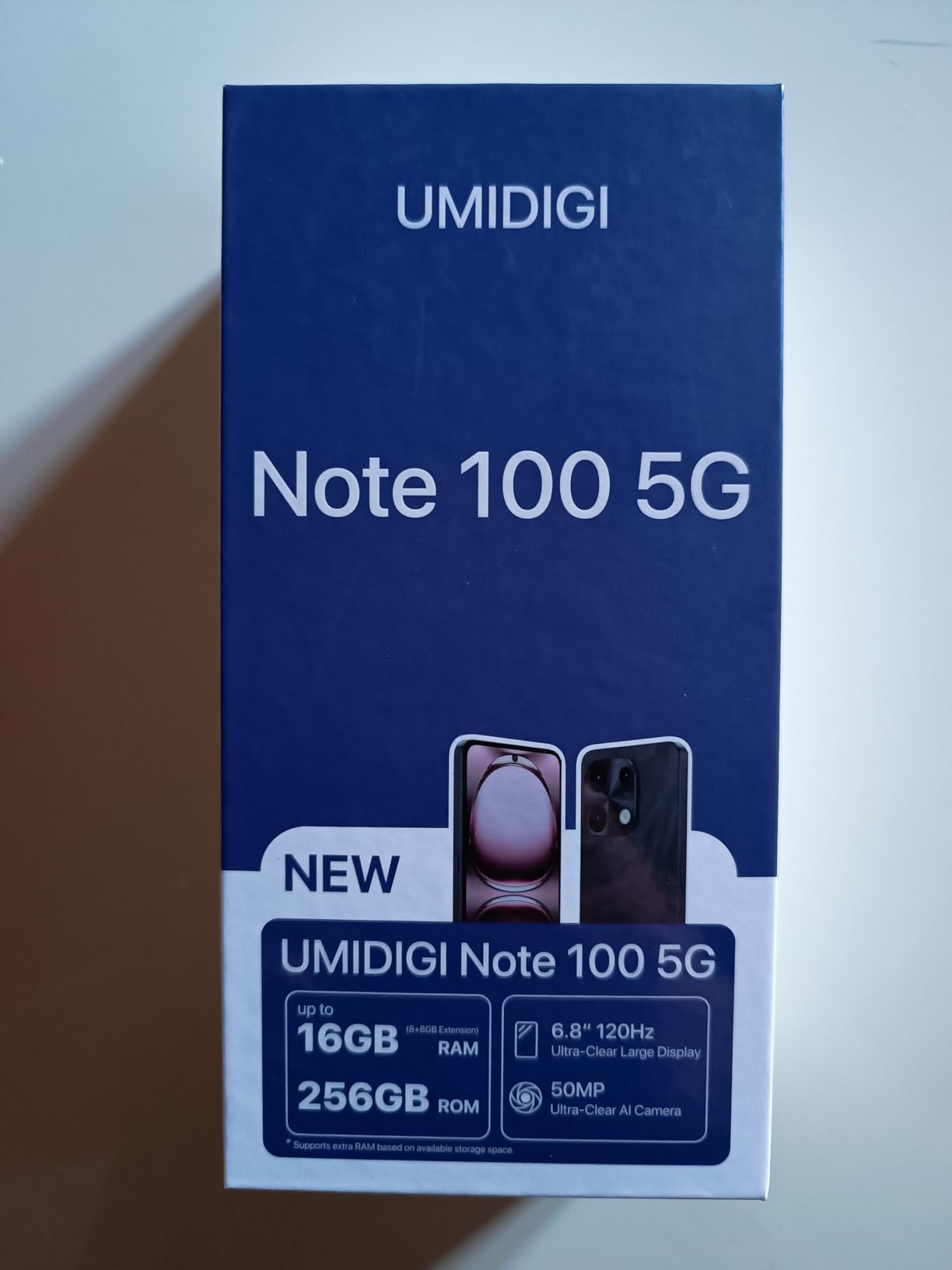 UMIDIGI Note 100 5G Smartphone 16/256GB 50MP 6,8 Zoll