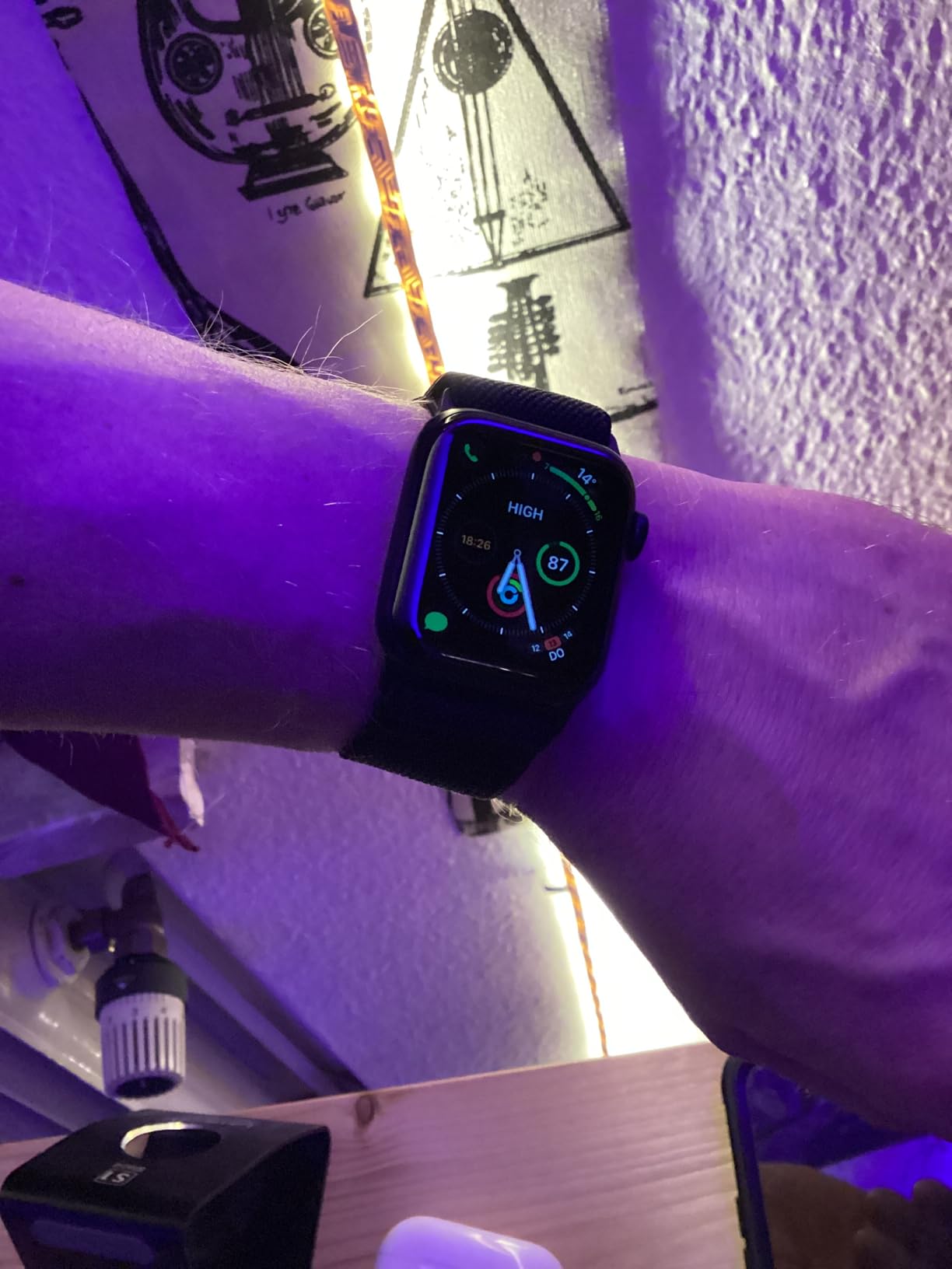 Apple Watch SE 3 GPS 40mm Smartwatch Mitternacht M/L