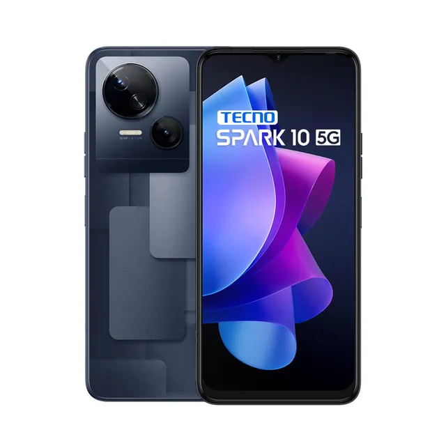 Tecno SPARK 10 5G Smartphone 64GB Meta Black 50MP
