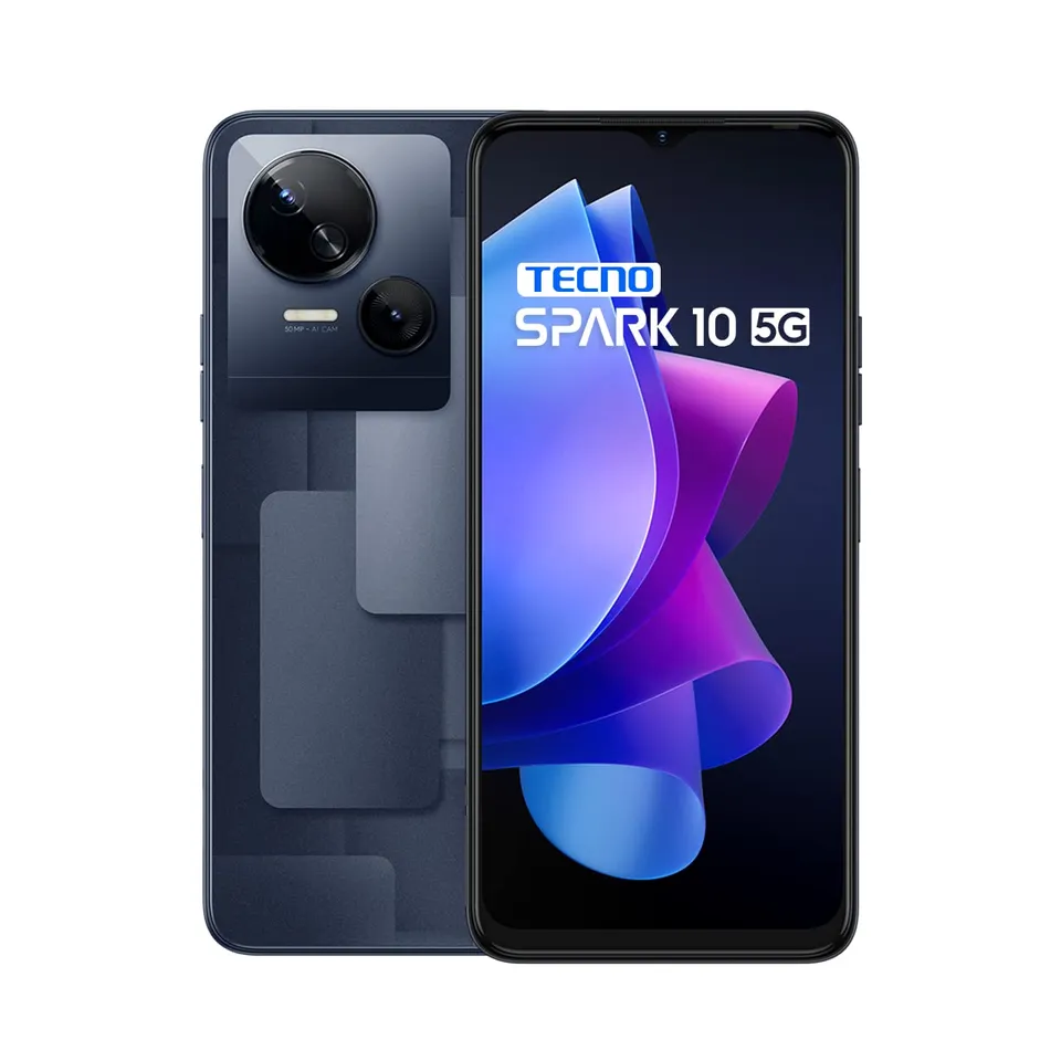 Tecno SPARK 10 5G Smartphone 64GB Meta Black 50MP