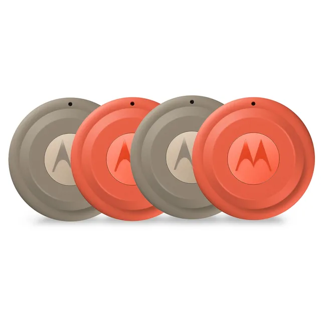 Motorola Moto Tag Tracker 4er Pack UWB IP68 Bluetooth