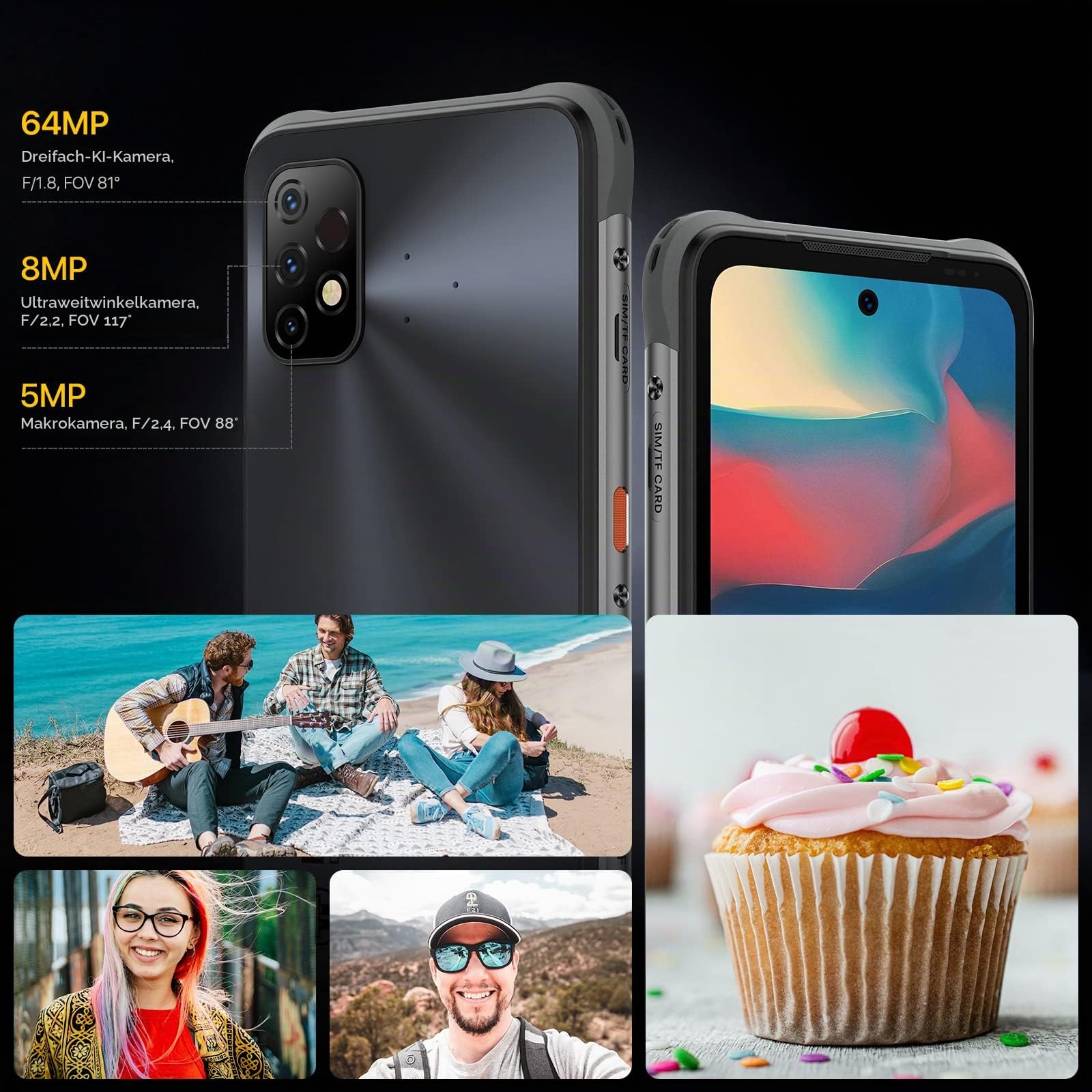 UMIDIGI Bison GT2 Outdoor Smartphone 8/128GB Handy