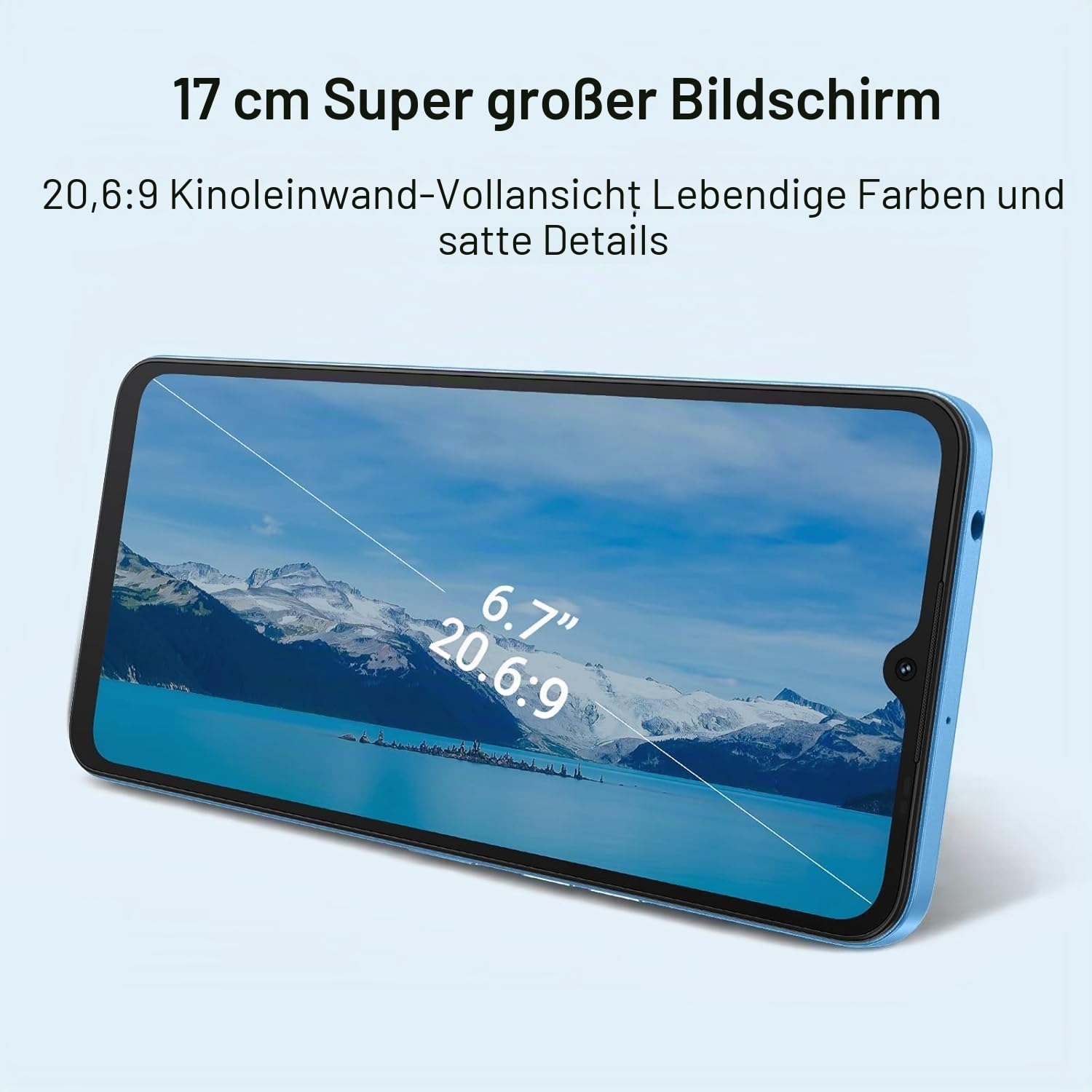 UMIDIGI A13 Pro Smartphone 128GB Blau 48MP NFC