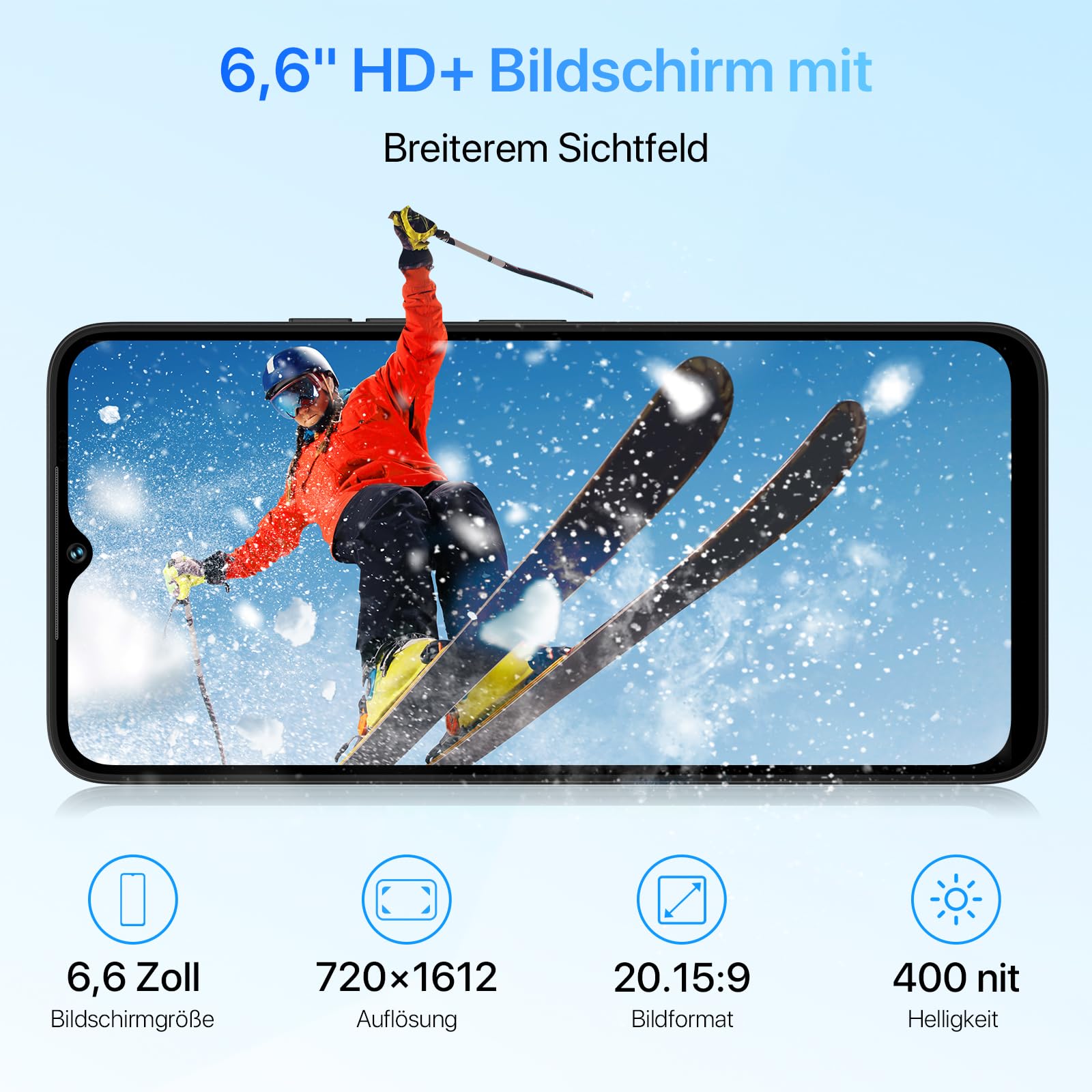 UMIDIGI G5 Smartphone 128GB 6,6 Zoll 90Hz 50MP