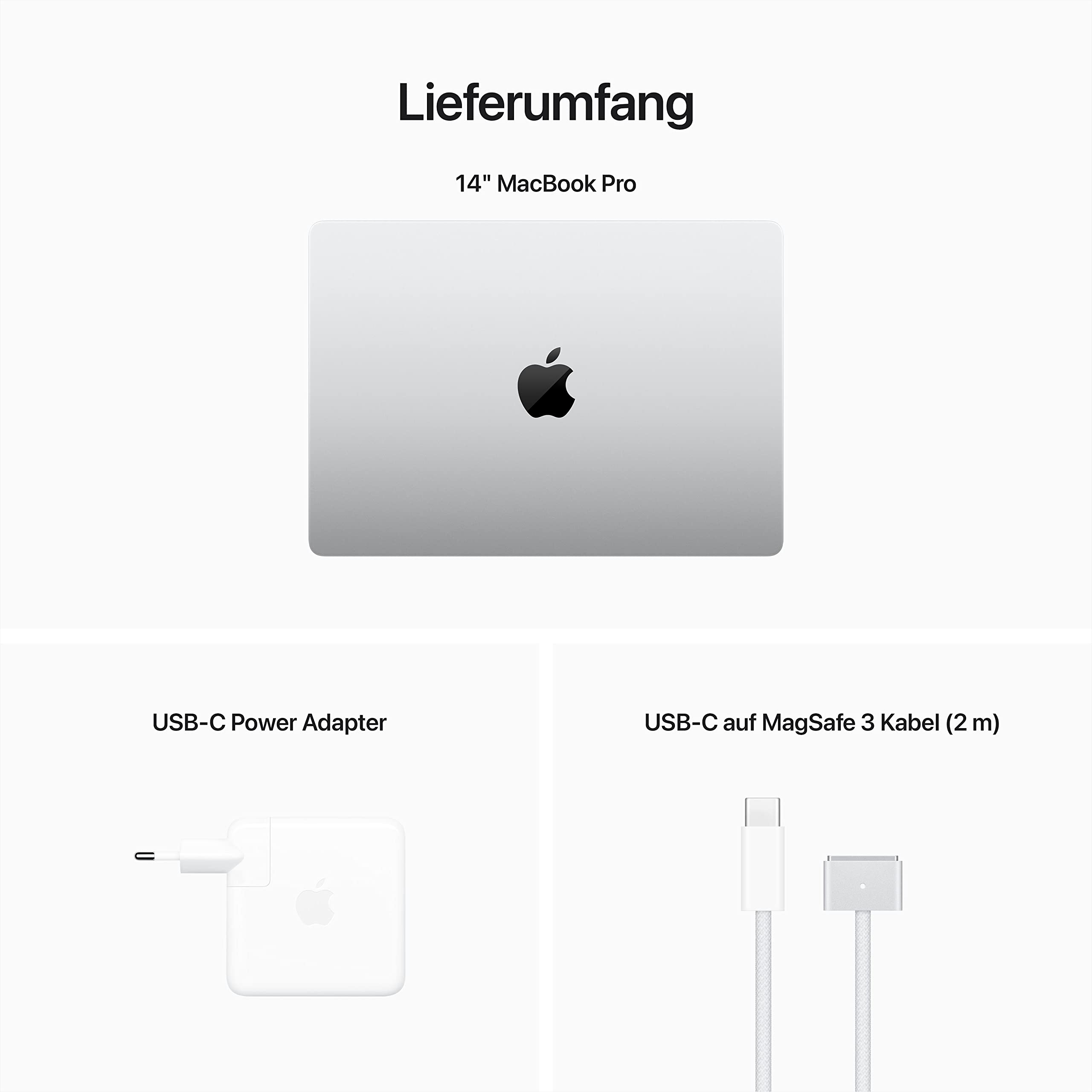Apple MacBook Pro 14 M2 Max Laptop 32GB 1TB Silber