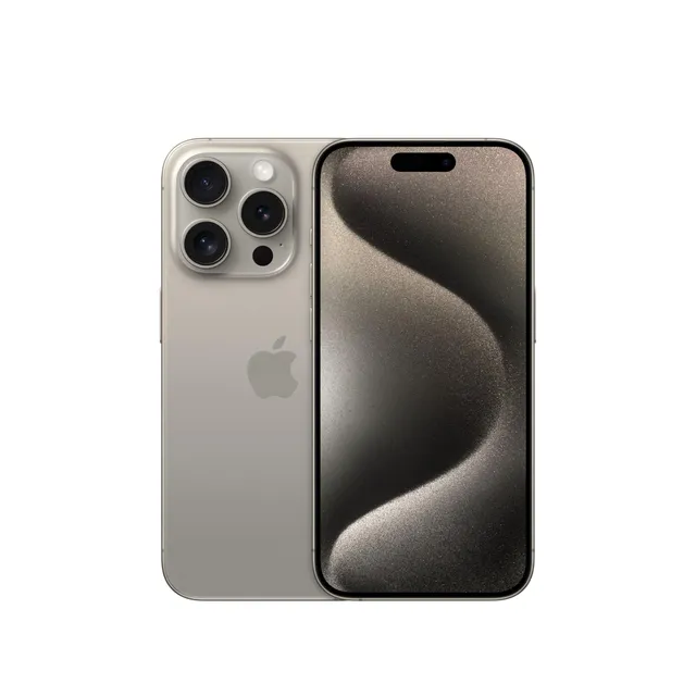 Apple iPhone 15 Pro Smartphone 1 TB Titan Natur 48 MP