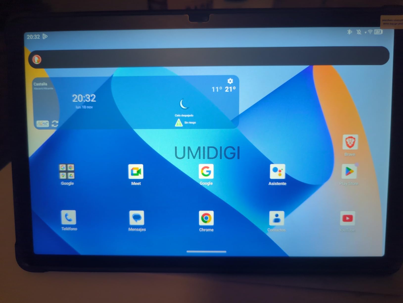 UMIDIGI G7 Tab Pro Tablet 11 Zoll 256GB Grau mit Stift