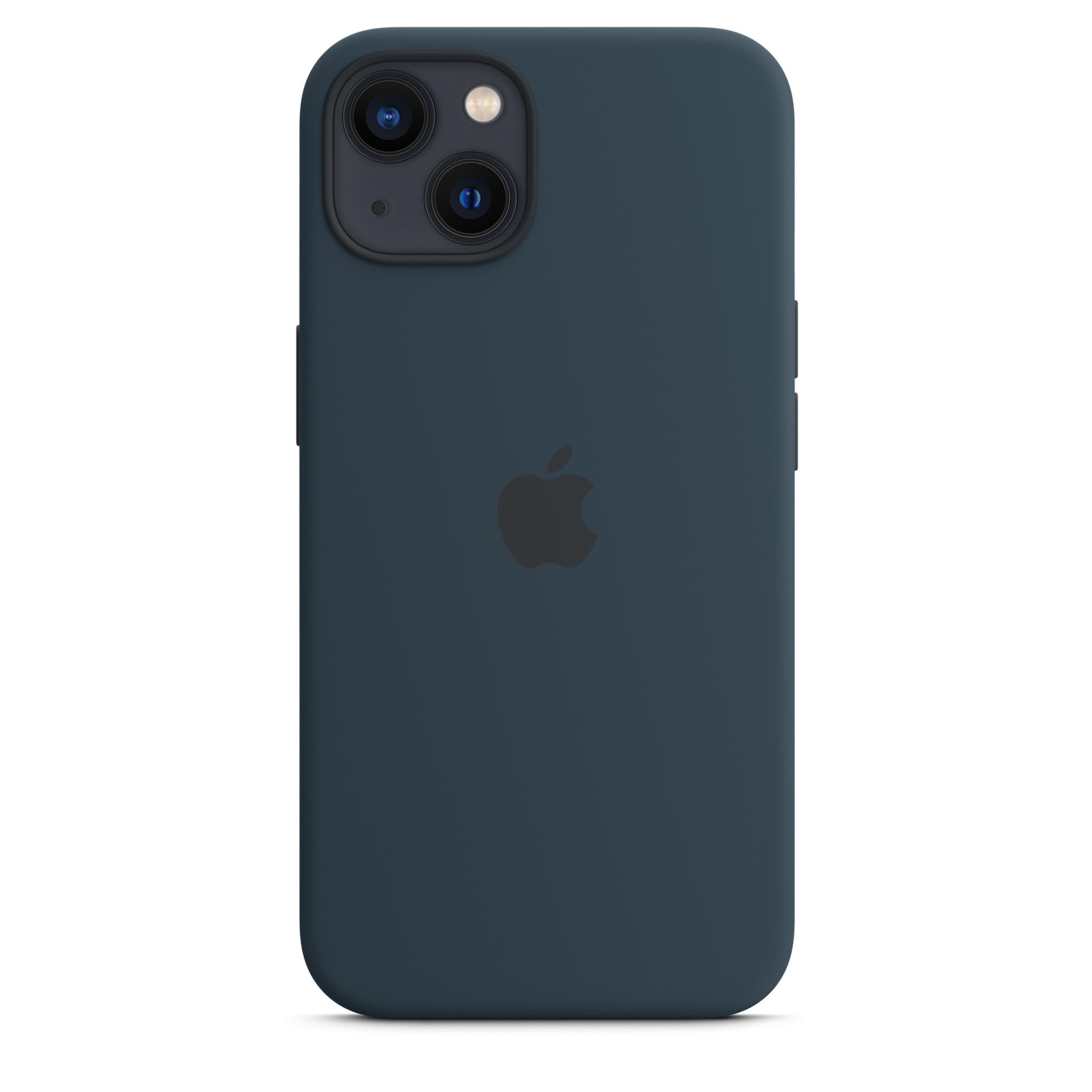 Apple Silikon Case MagSafe iPhone 13 Hülle Abyssblau