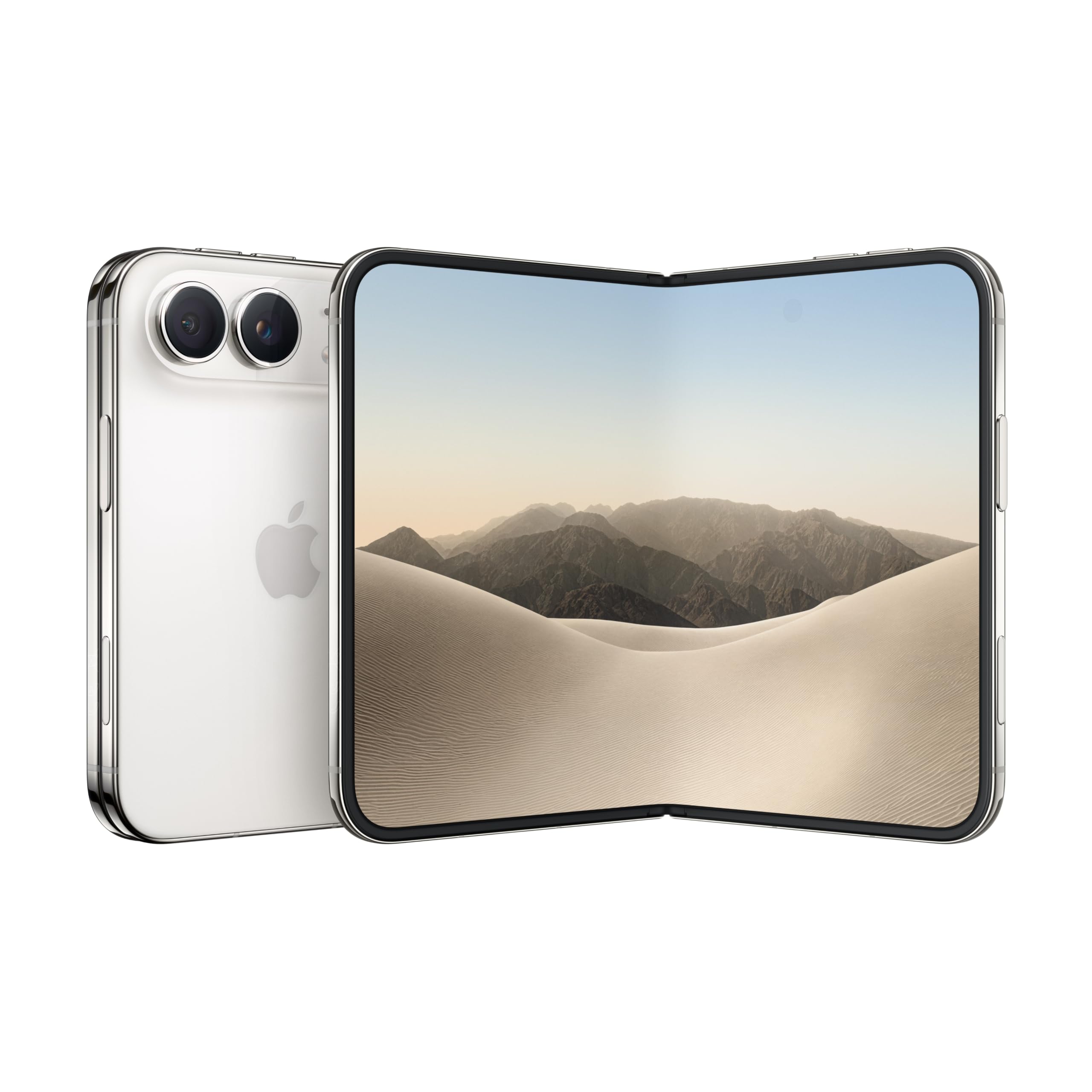 Apple iPhone Duo Smartphone 256GB Sternenweiß Faltbar 48MP