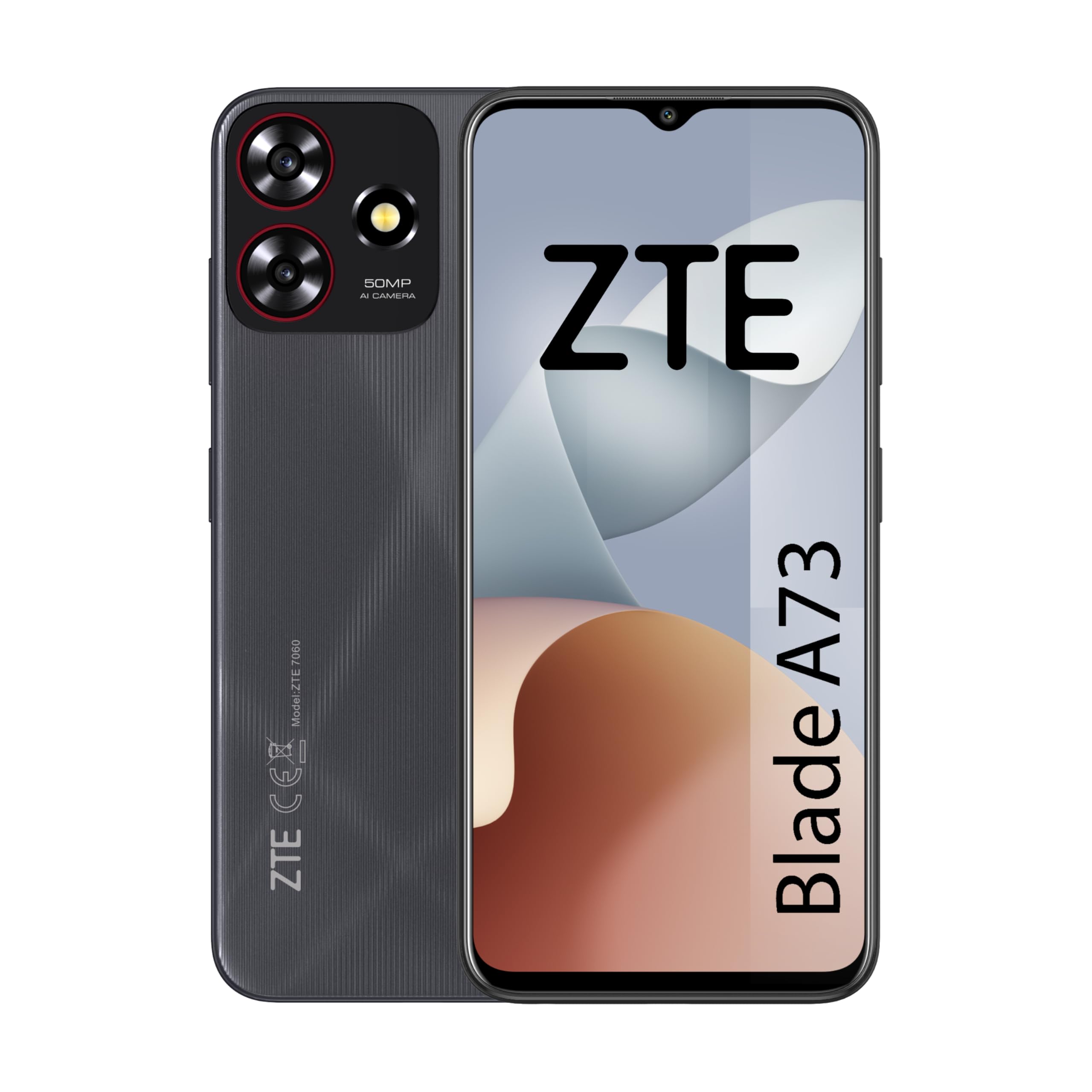 ZTE Blade A73 Smartphone 128GB Schwarz 50MP