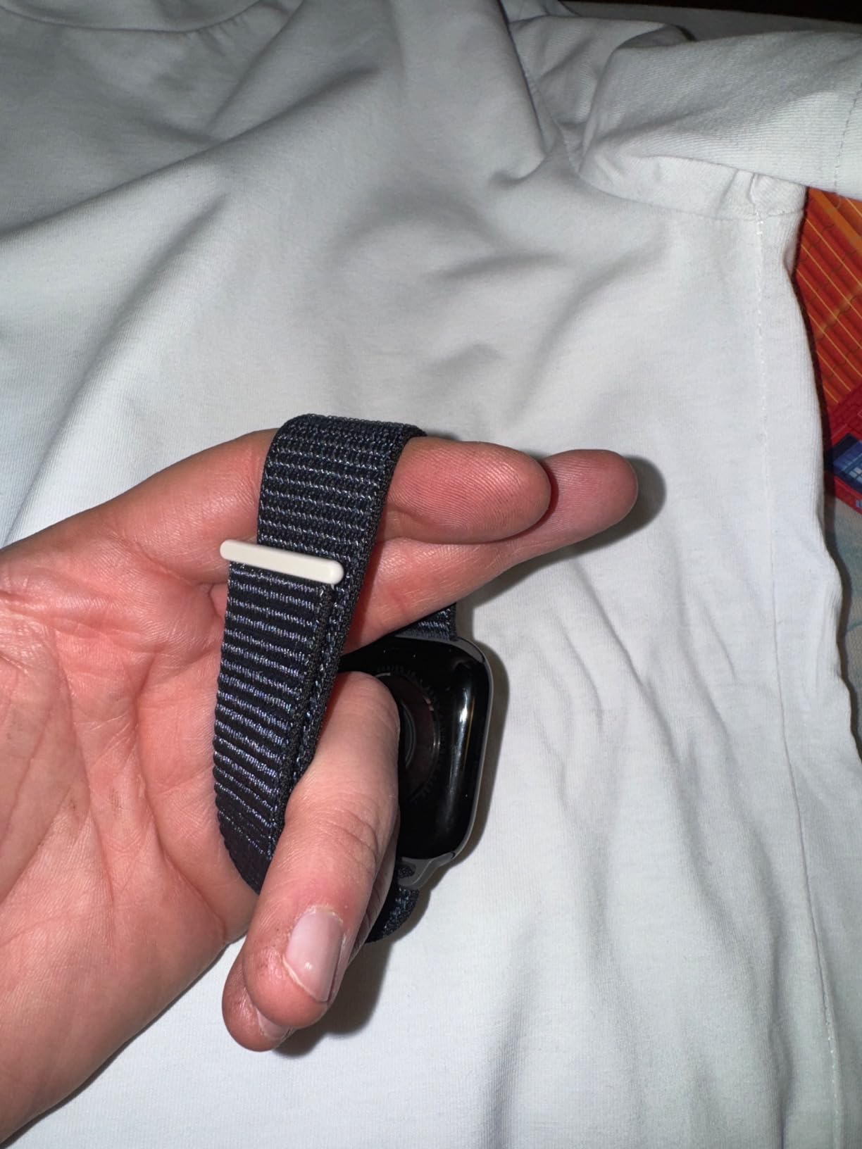 Apple Watch Sport Loop 46mm Armband Cantaloupe One Size Nylon
