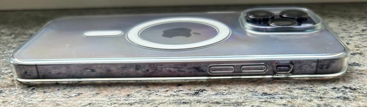 Apple iPhone 14 Pro Max Clear Case Hülle MagSafe transparent
