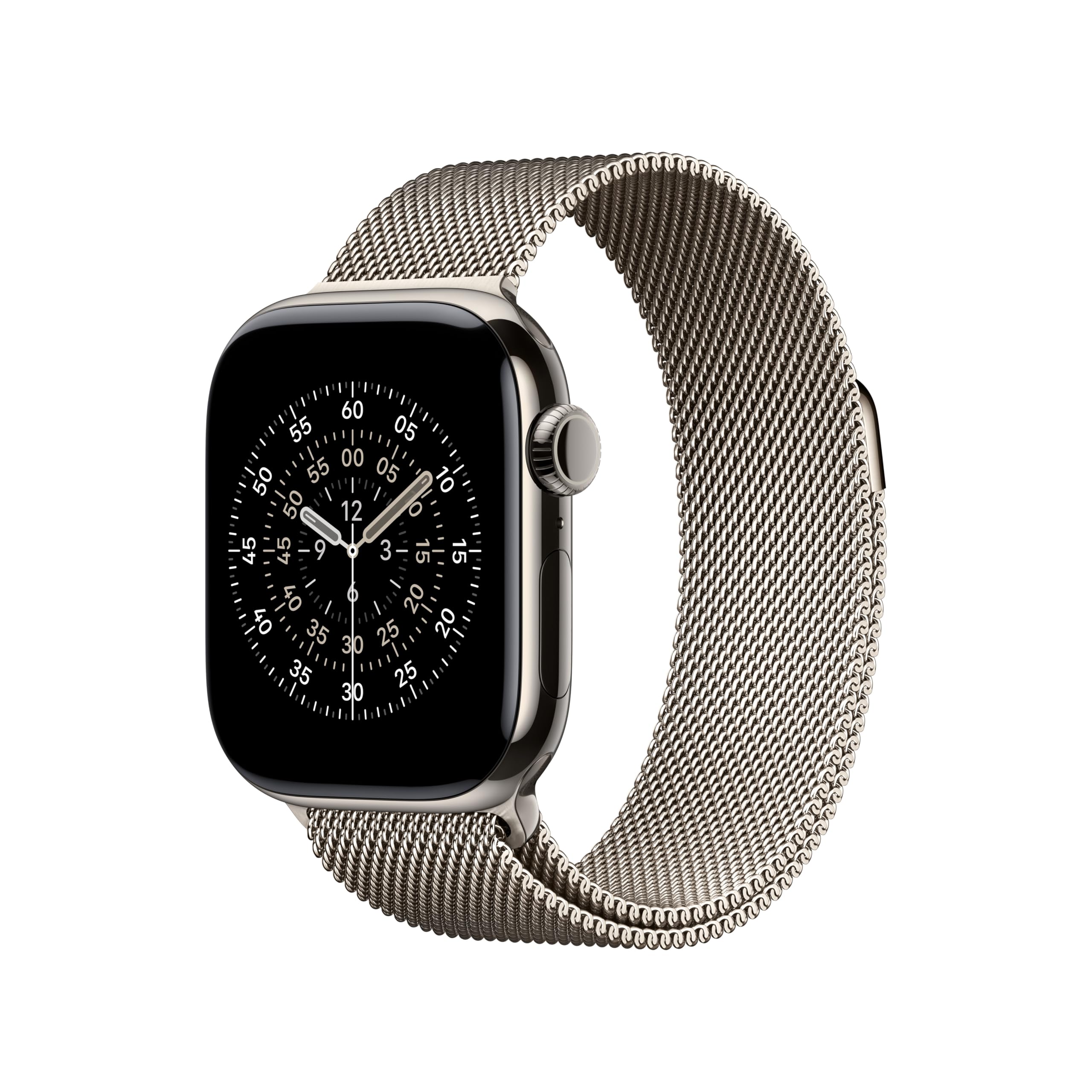 Apple Watch Milanaise Armband 40mm Natur Edelstahl