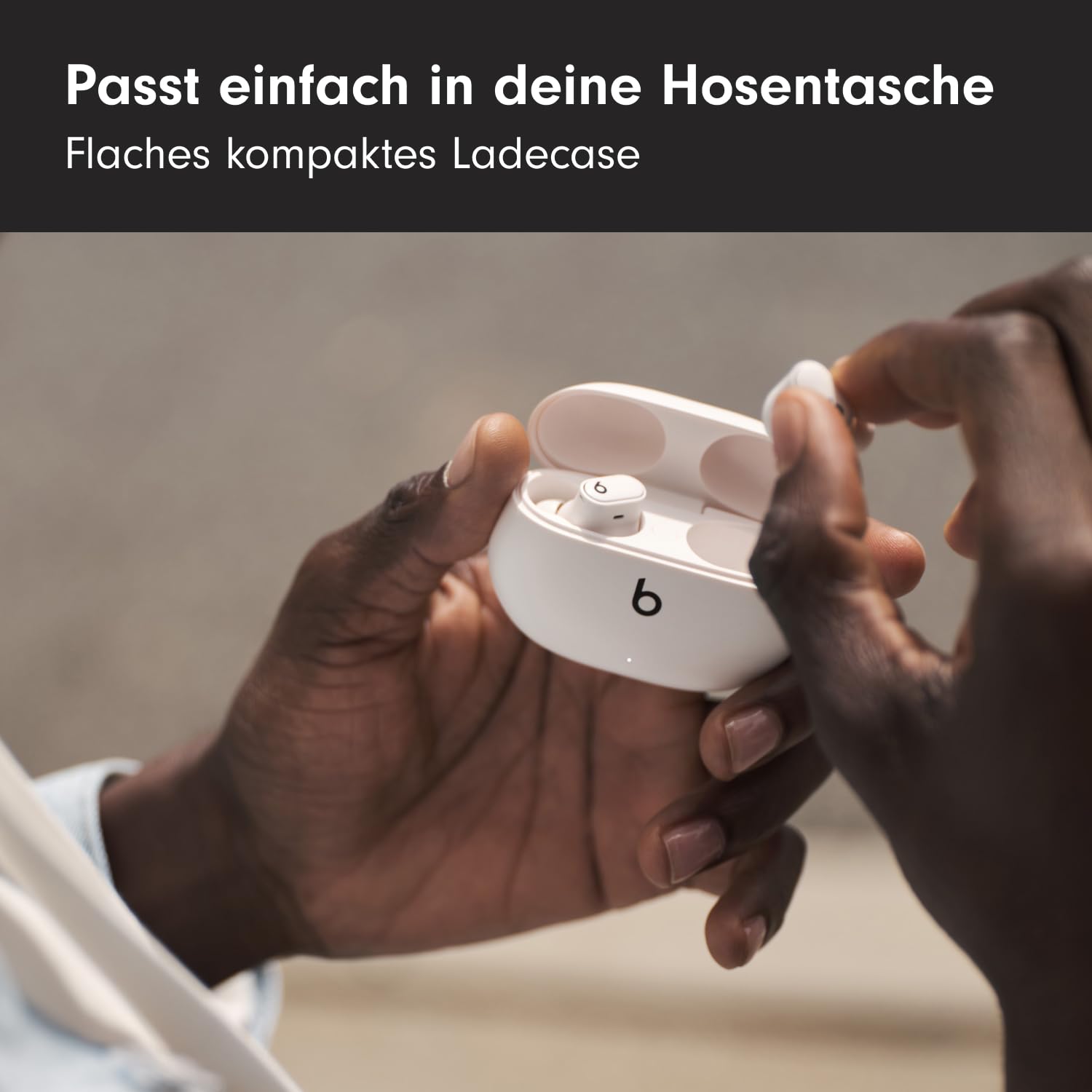 Beats Studio Buds + Kopfhörer Cremeweiß ANC