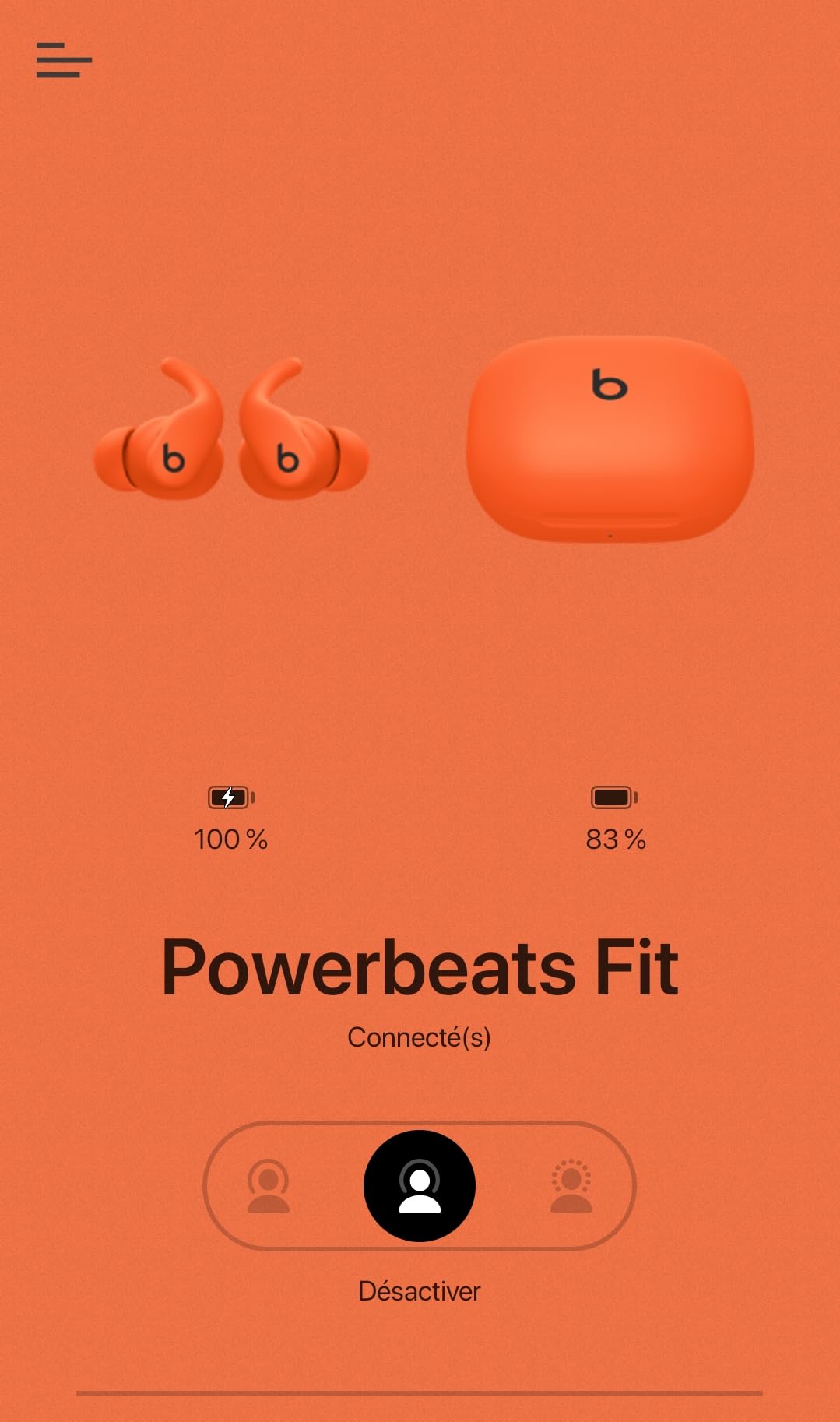 Beats Powerbeats Fit In-Ear Kopfhörer Diamantschwarz ANC