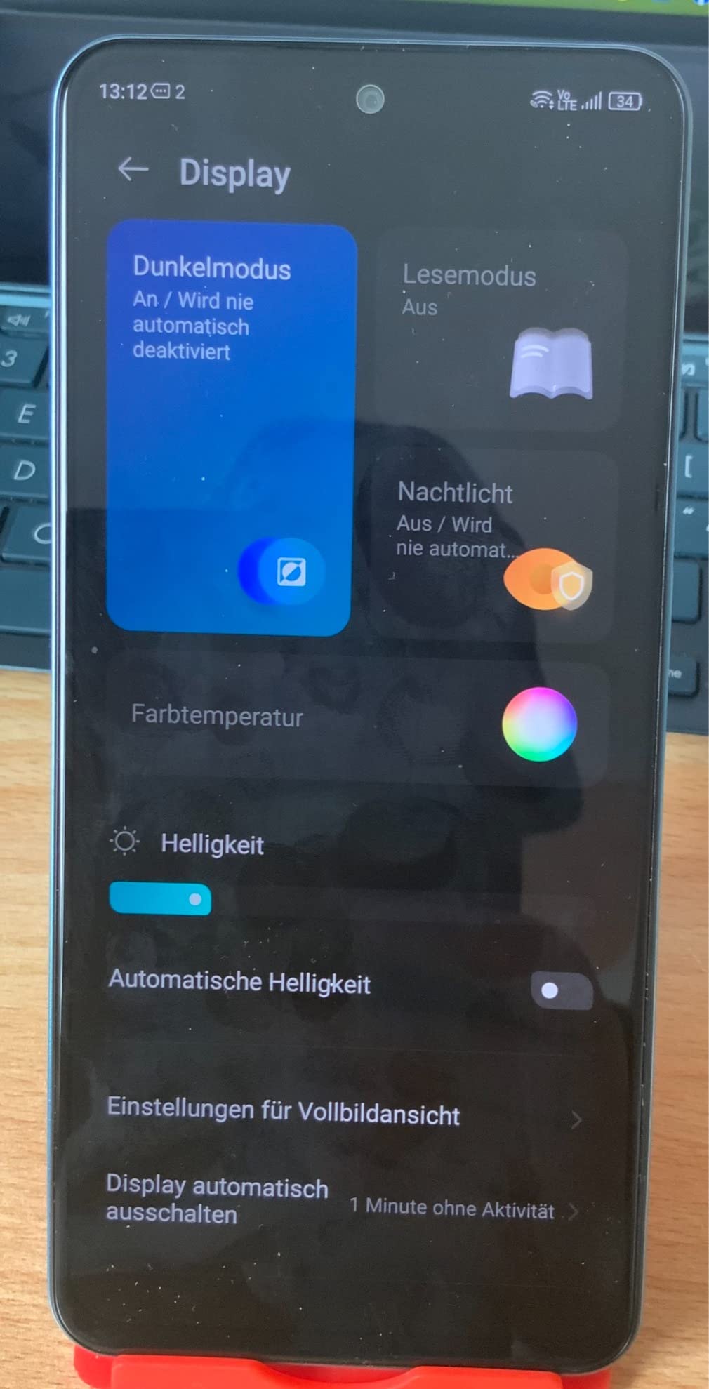 ZTE Blade V40 S Smartphone 128GB Schwarz 50MP