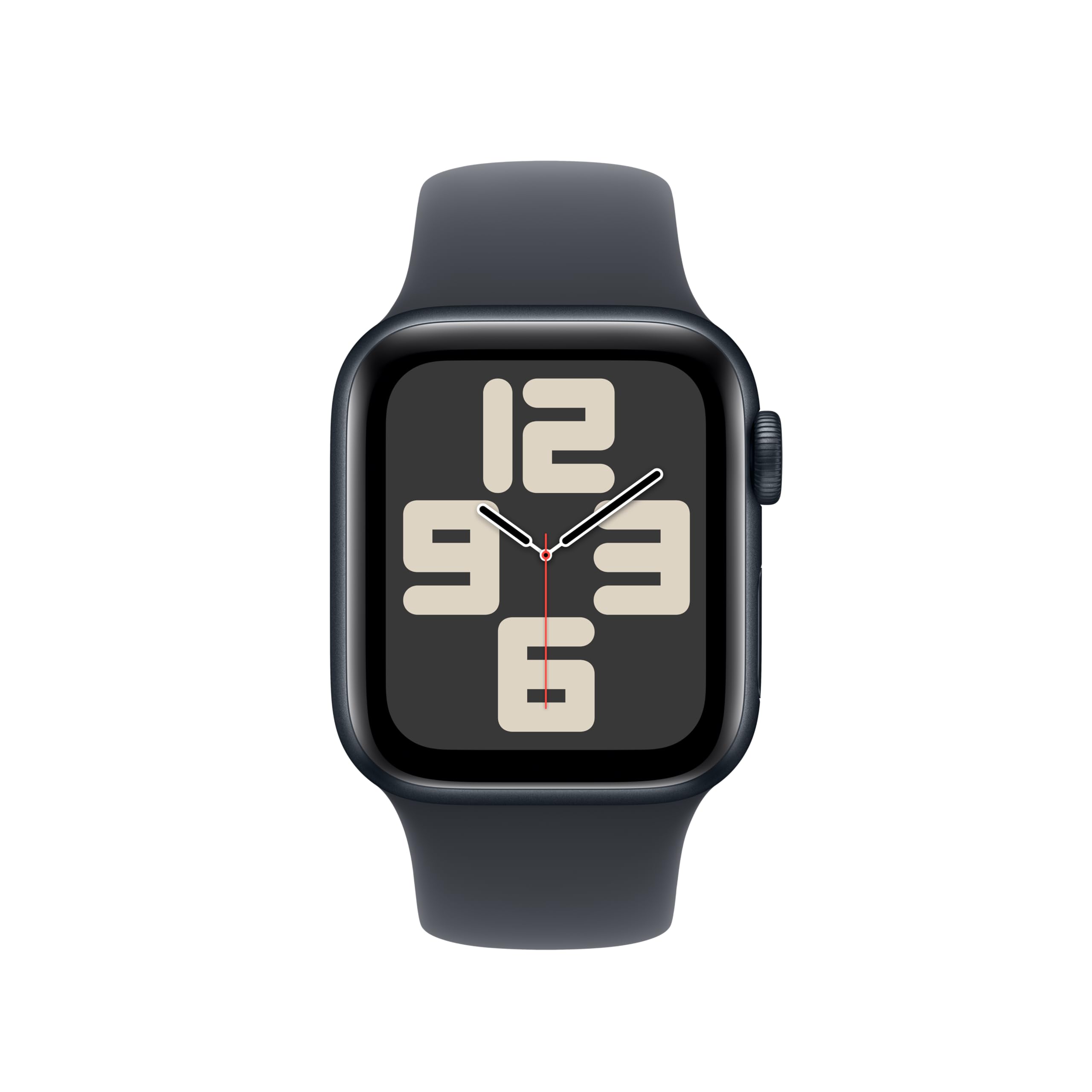Apple Watch Sportarmband 40 mm Armband Schwarz M/L Fluorelastomer