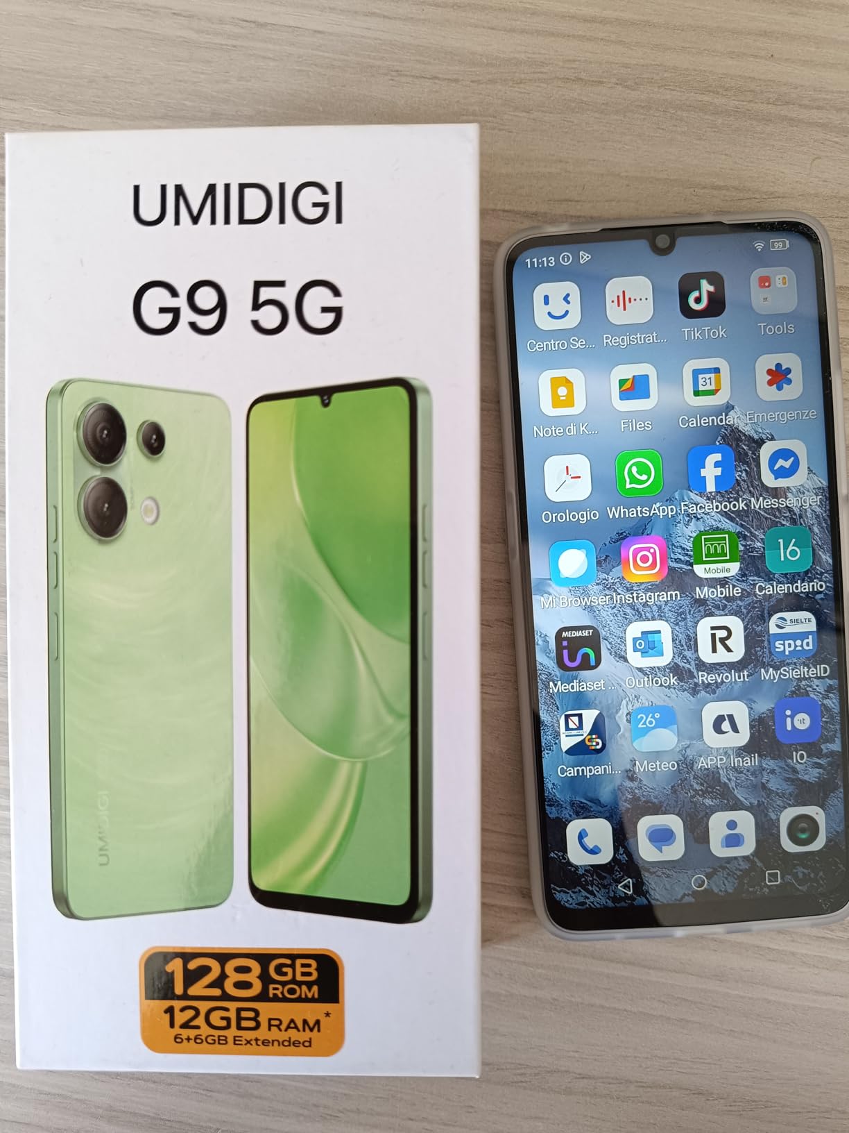 UMIDIGI G9 5G Handy 128GB 6,57 Zoll 50MP Dual-SIM