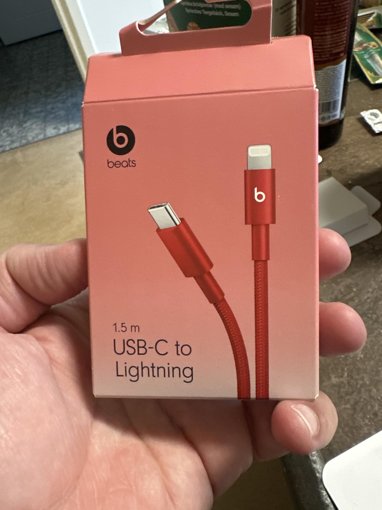 Beats USB-C auf Lightning Kabel 1,5 m Blitz-Rot