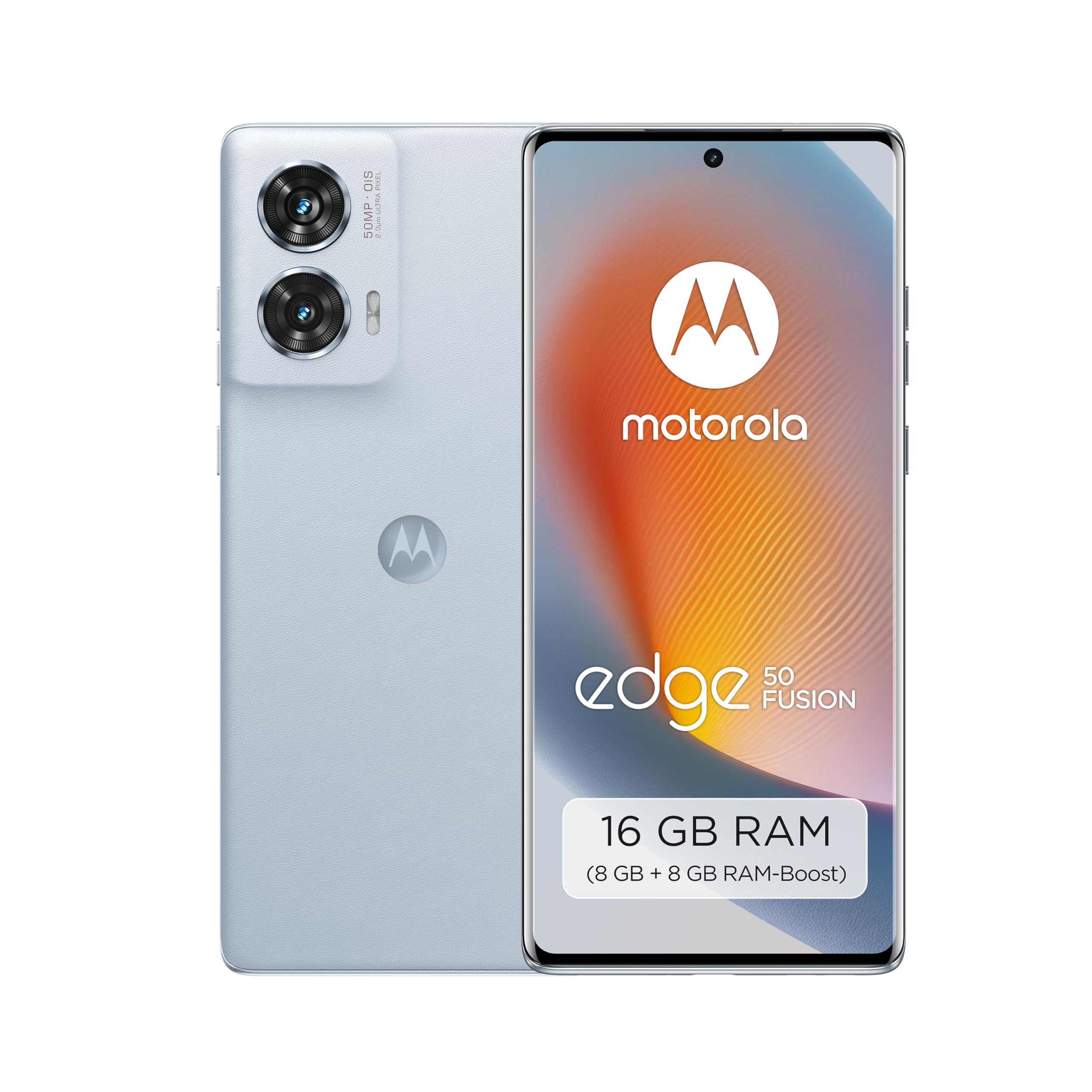 Motorola edge50 Fusion Smartphone 8/256GB Blau 50-MP