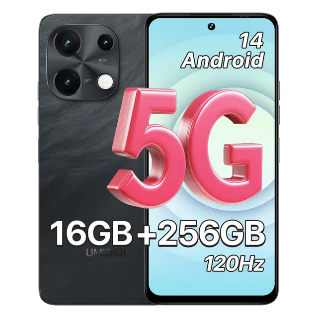 UMIDIGI Note 100 5G Smartphone 16/256GB 50MP 6,8 Zoll
