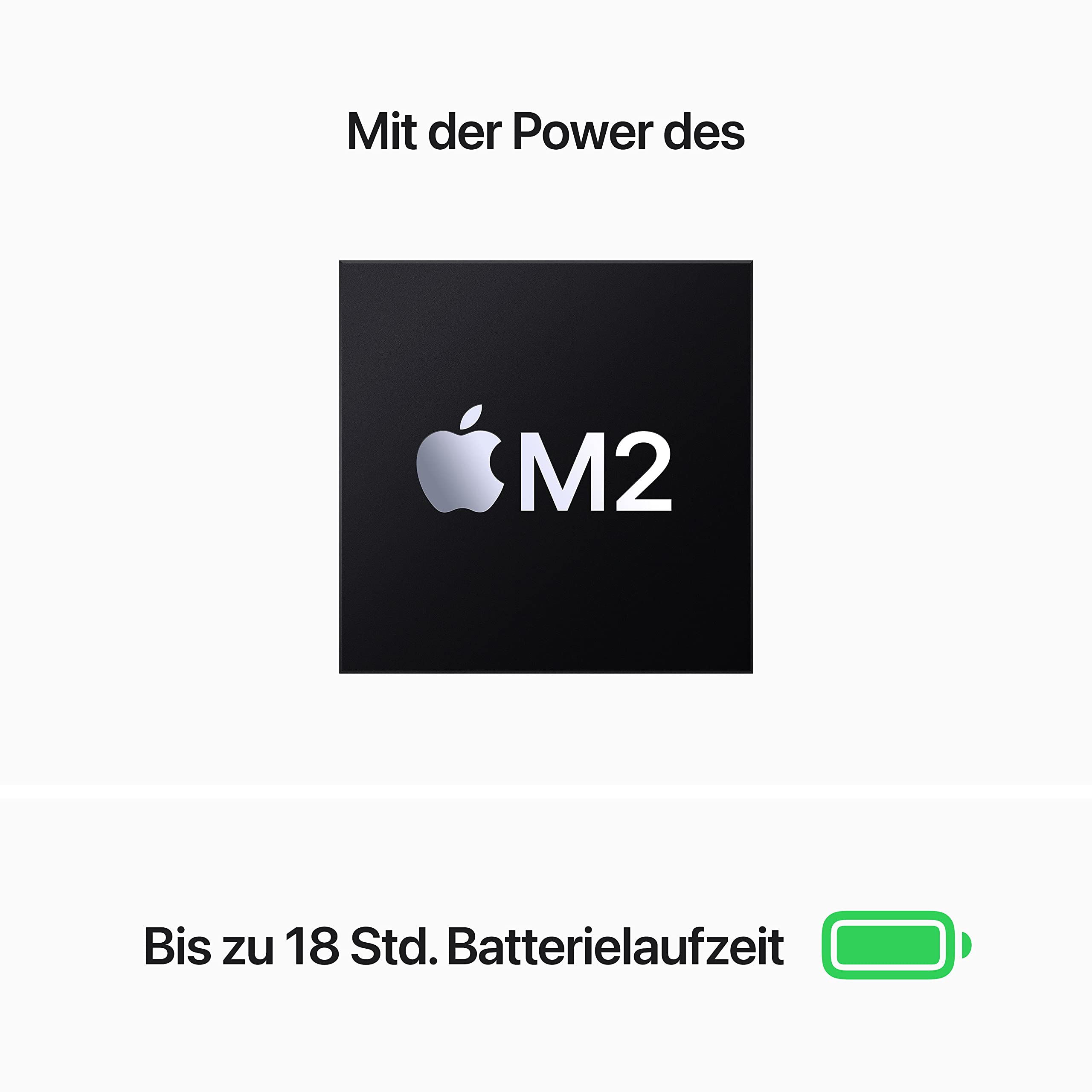 Apple Mac MacBook Air 13,6" M2 16GB 256GB Polarstern