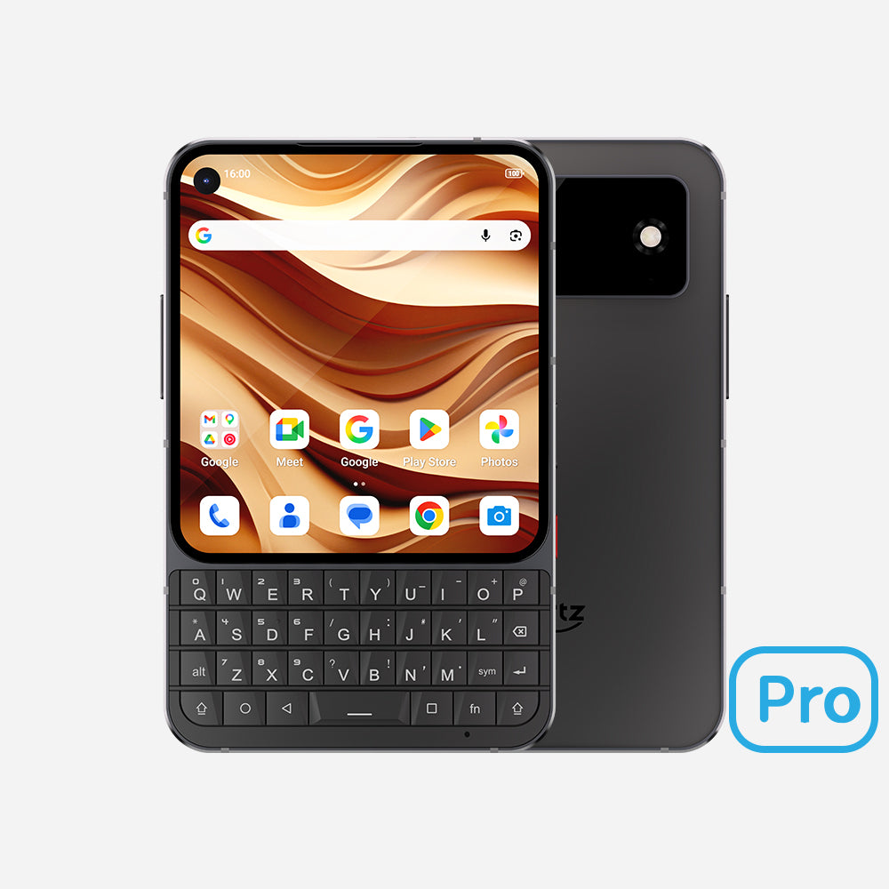 Unihertz Titan 2 Elite Pro Smartphone Schwarz 5G QWERTY