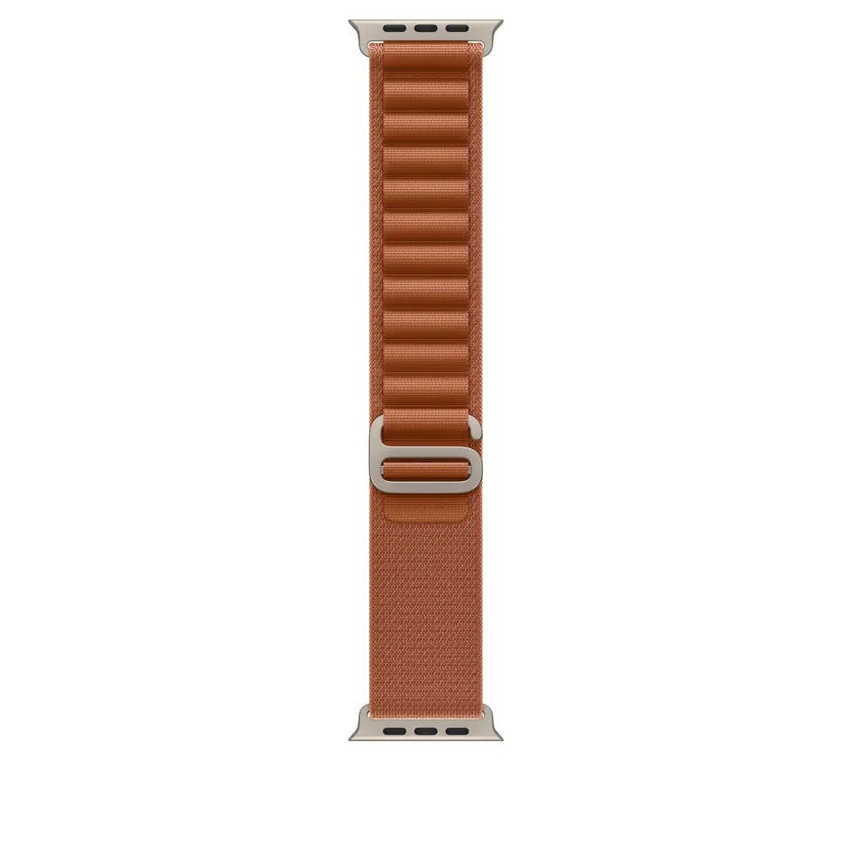 Apple Alpine Loop Armband 49 mm Terracotta L Textil