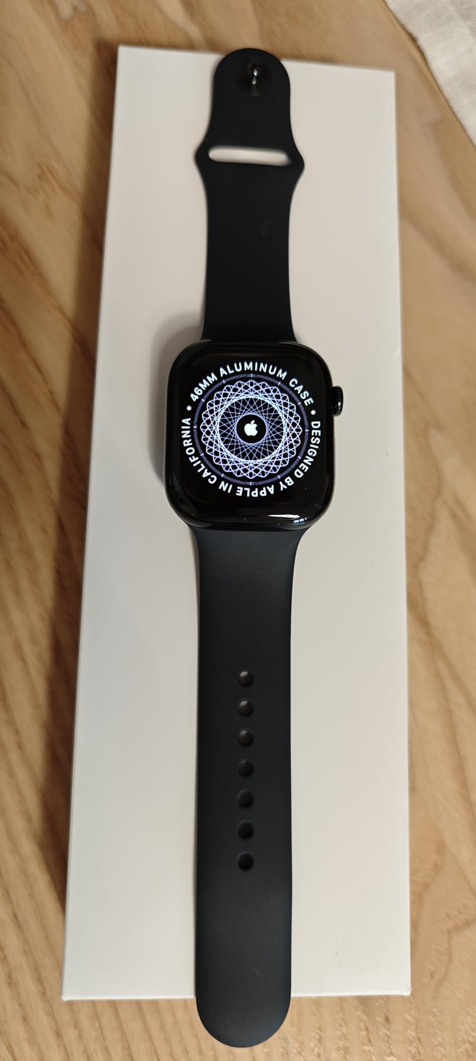 Apple Watch Series 11 GPS 42 mm Diamantschwarz S/M