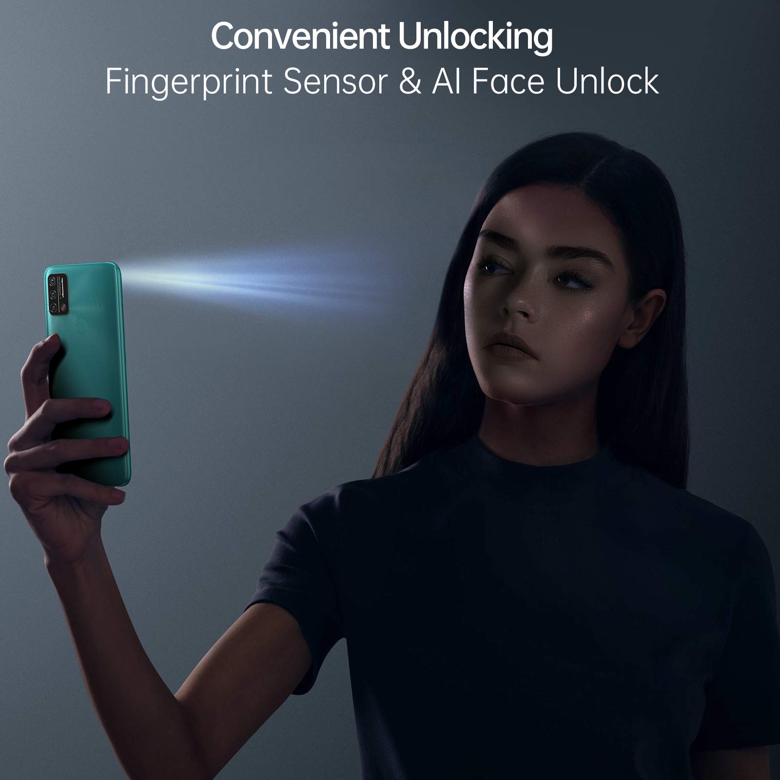UMIDIGI A9 Smartphone 64GB Grün 6,53 Zoll