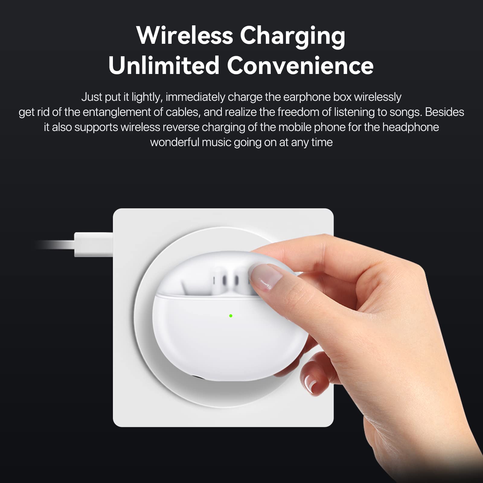 UMIDIGI AbleBuds Free Kopfhörer Weiß ANC 45dB