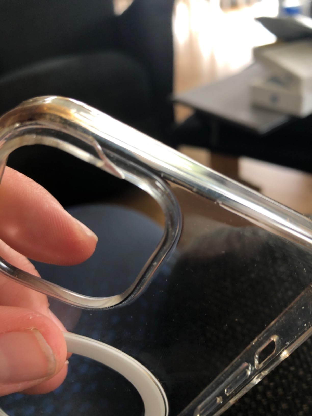 Apple iPhone 14 Clear Hülle transparent MagSafe Polycarbonat