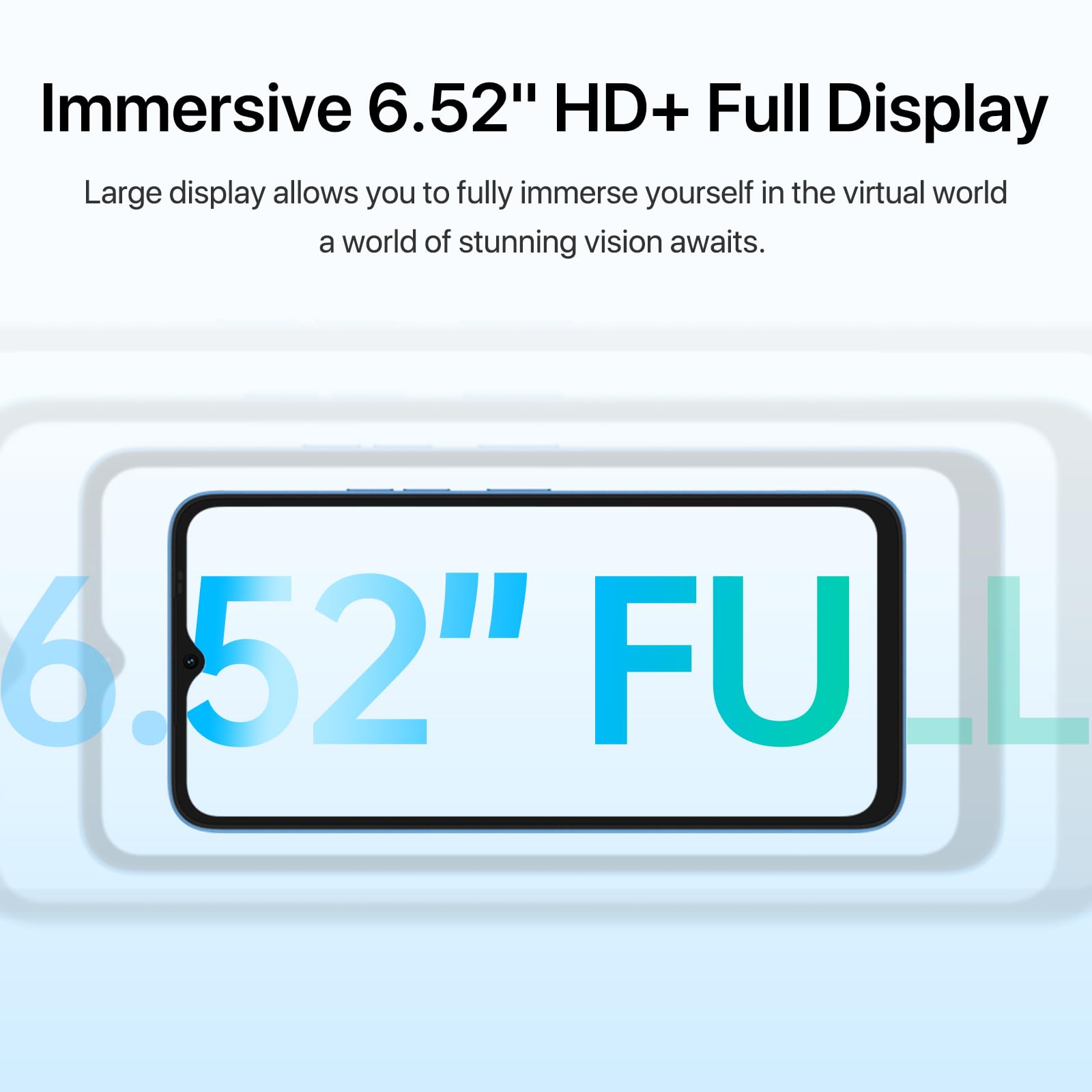 UMIDIGI G1 Smartphone 6,52 Zoll 3GB 32GB Schwarz 4G