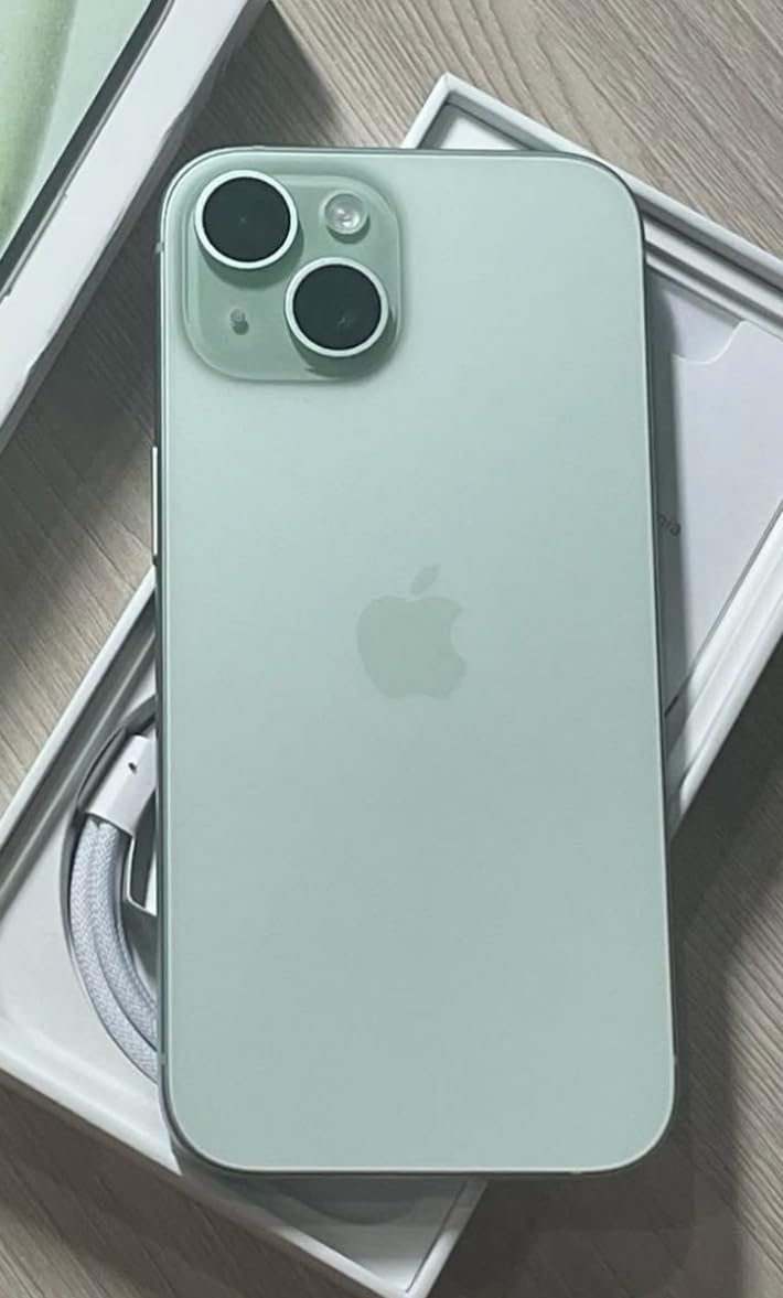 Apple iPhone 15 Smartphone blau 256GB 48MP