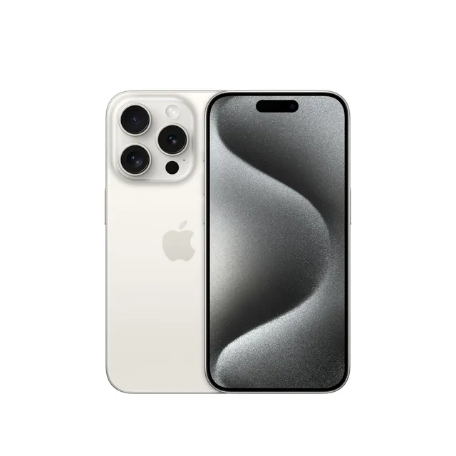 Apple iPhone 15 Pro 512 GB Smartphone Titan Weiß 6,1 Zoll