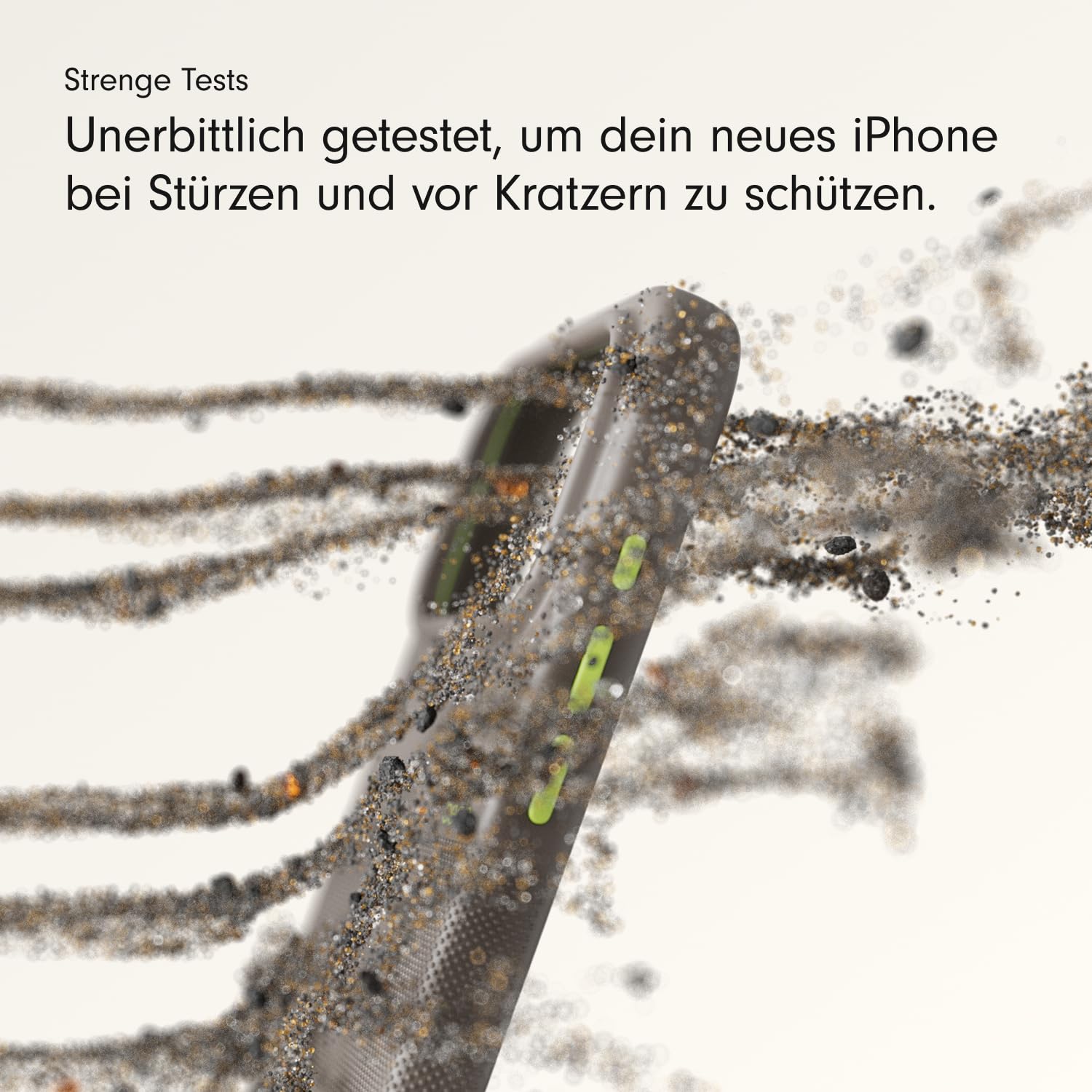 Beats iPhone 17 Rugged Case MagSafe Hülle Alpengrau