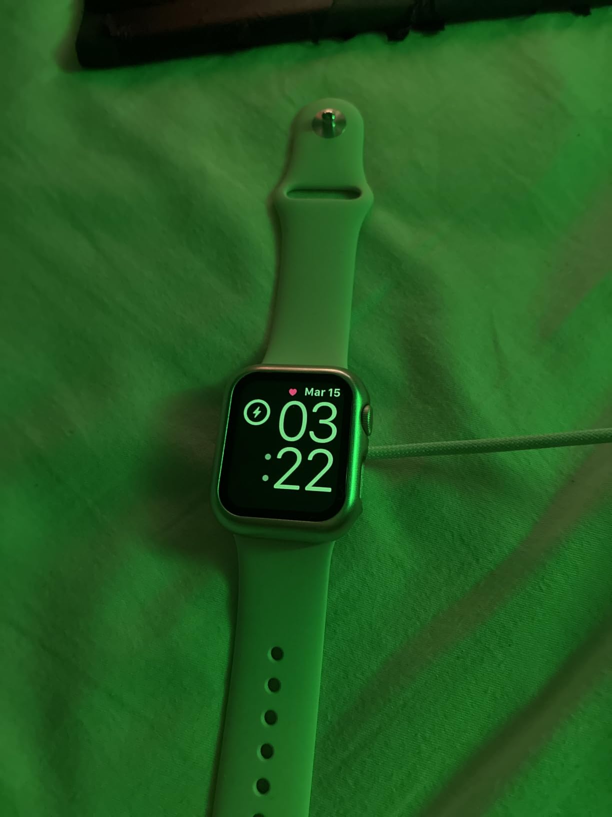 Apple Watch SE 3 GPS 40mm Smartwatch Mitternacht M/L
