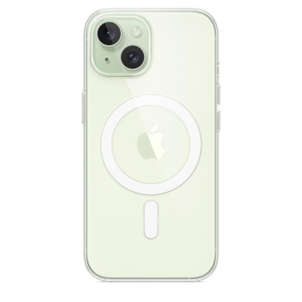 Apple iPhone 15 Clear Case MagSafe Hülle Transparent
