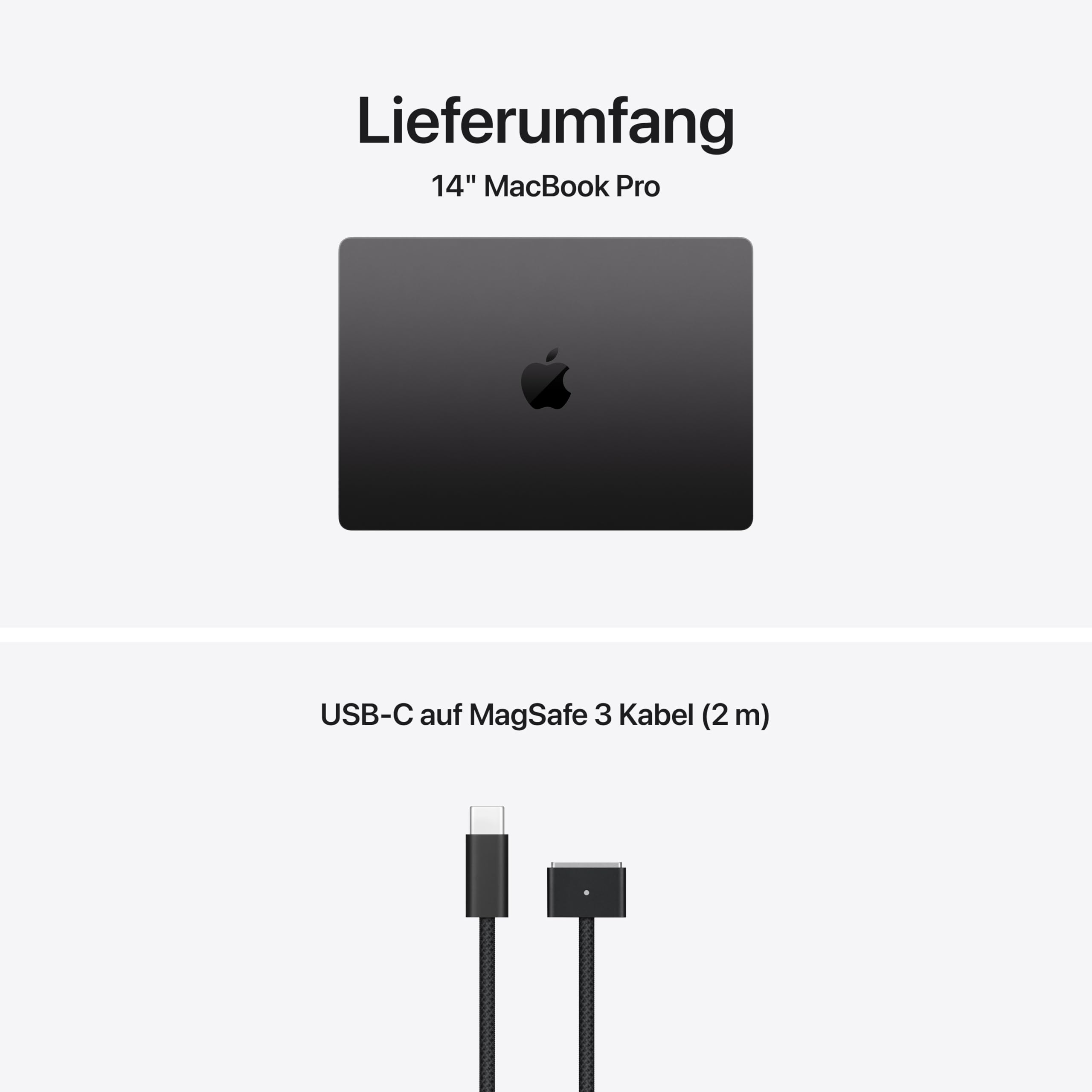 Apple MacBook Pro 14 M5 Laptop 24GB 1TB Space Schwarz