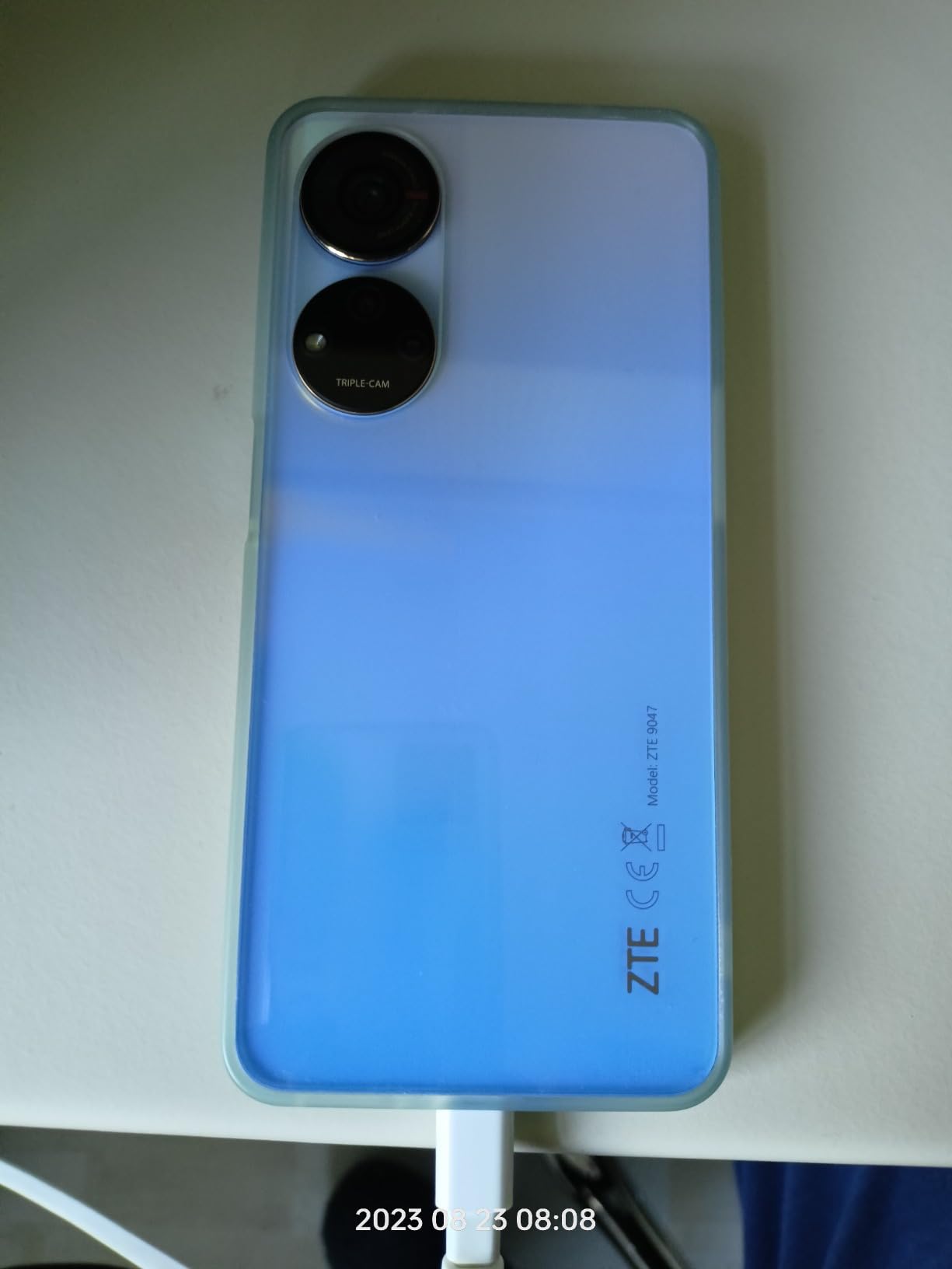 ZTE Blade V40 S Smartphone 128GB Schwarz 50MP